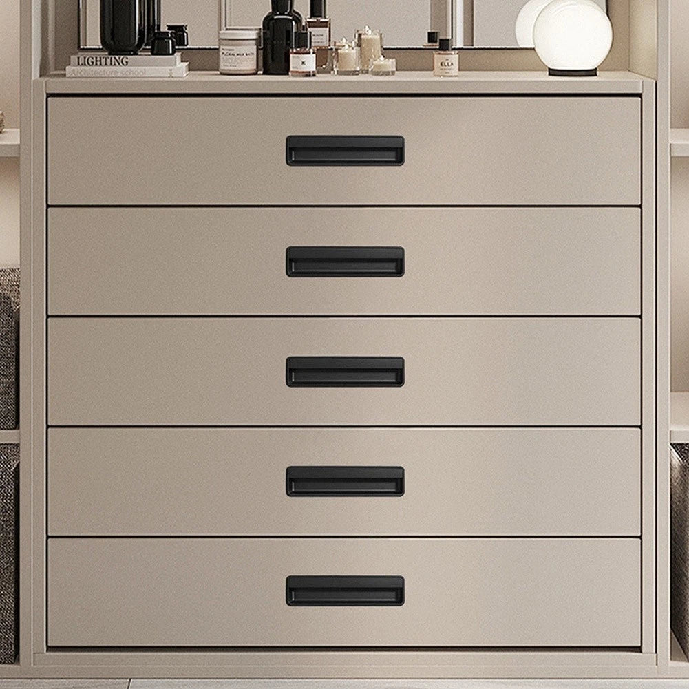 Concealed Cabinet Pull for Recessed Sliding Door (5.1x5.1x1.3cm)
