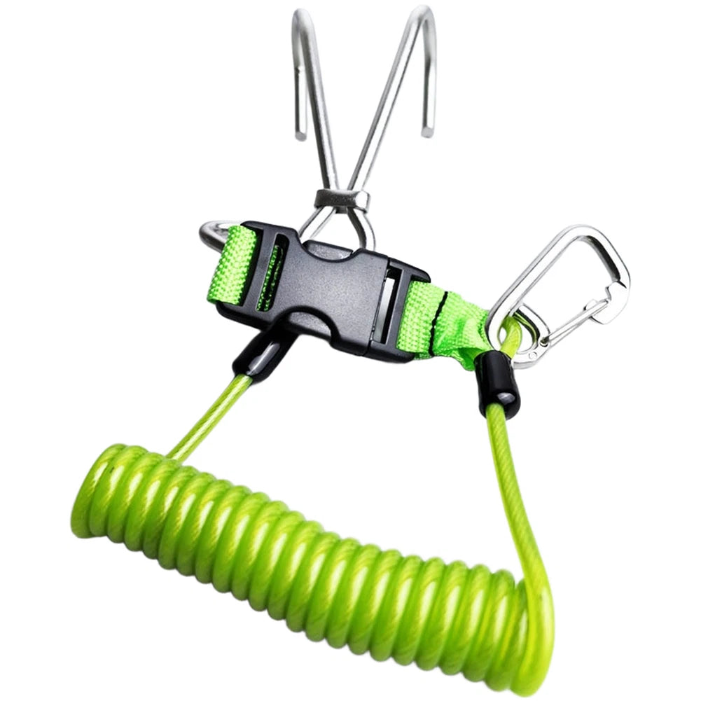 Scuba Lanyard with Quick Release Hook for Marine Use (316SS)