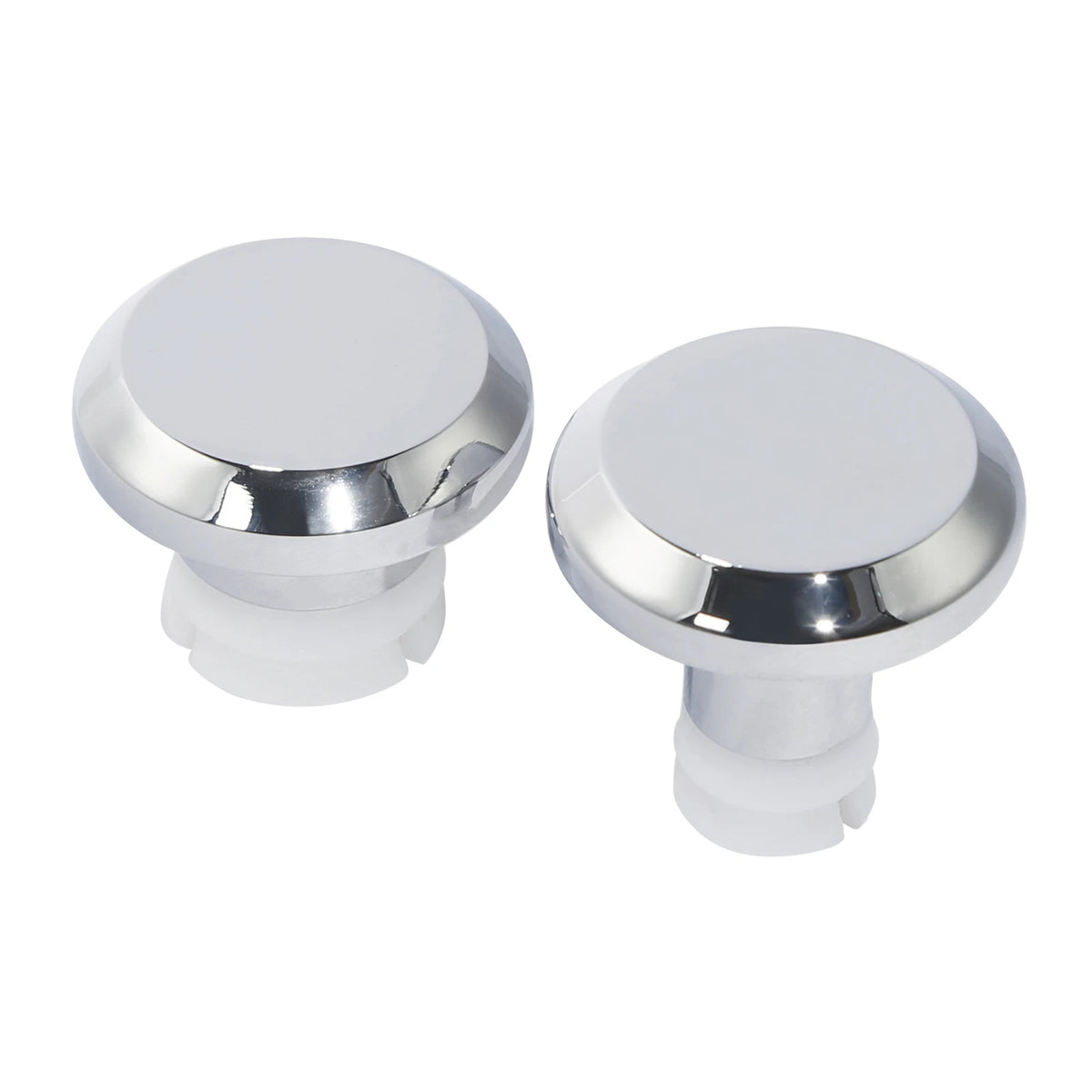 Set of 4 Chrome Front Axle Nut Bolt Covers for Harley Sportster S (2021–2026)
