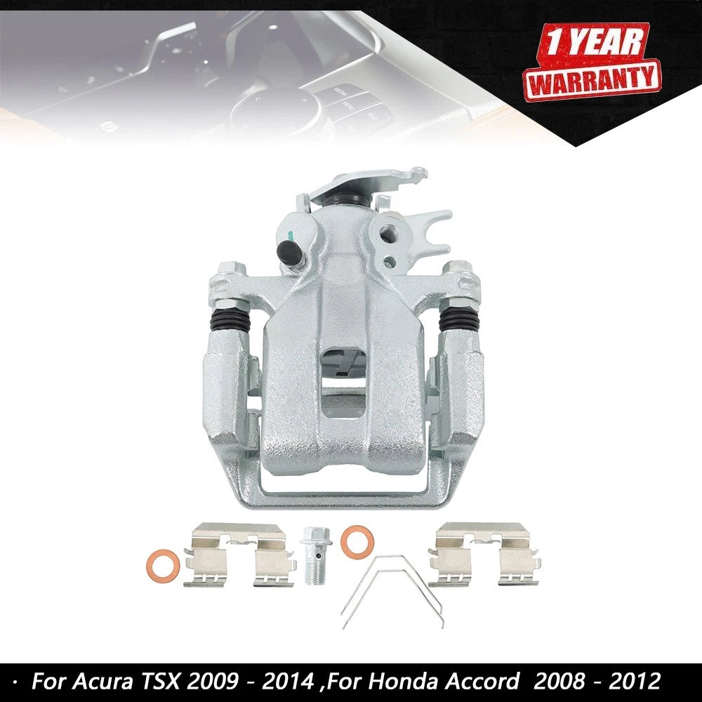 Brake Caliper w/Bracket for Honda Accord Acura TSX (2008–2012) Rear Left