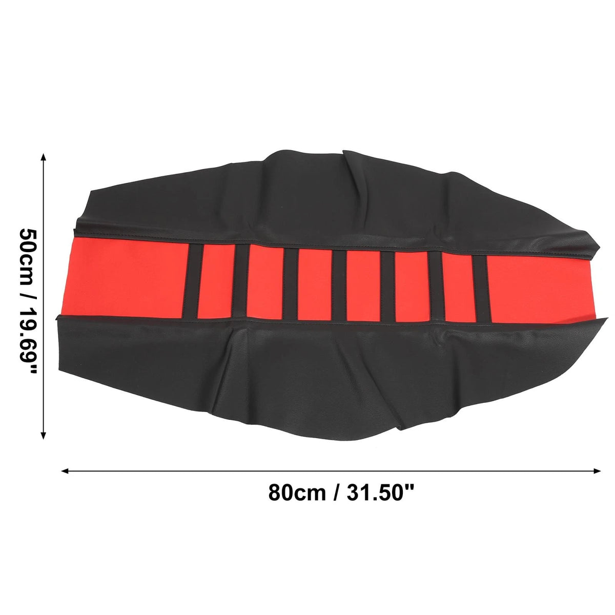 Motorcycle Seat Cover Faux Leather Replacement for Universal Dirt Bike (Universal)