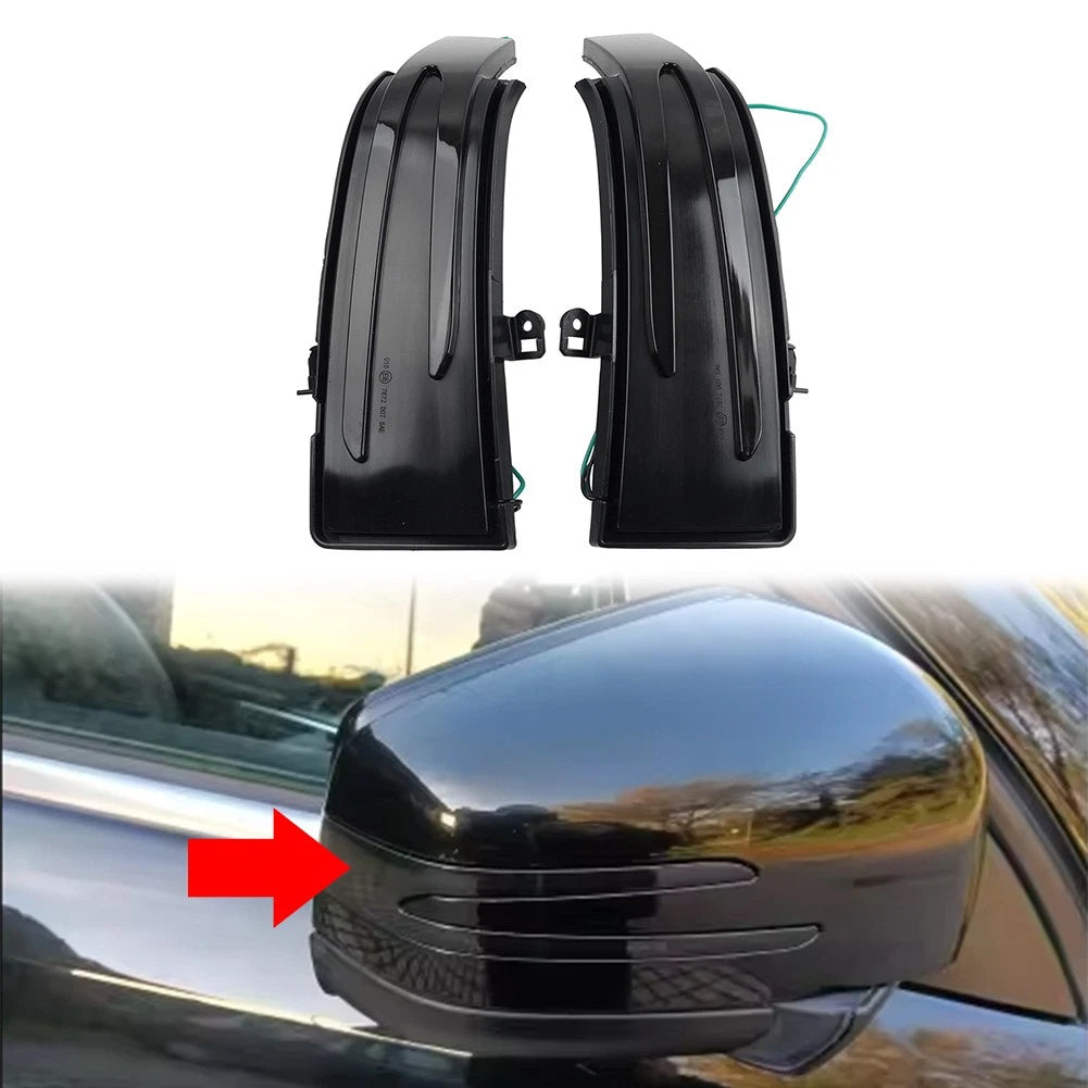 Dynamic Rearview Mirror Turn Signal Light Lamp For Mercedes-Benz ML GLE GL GLS