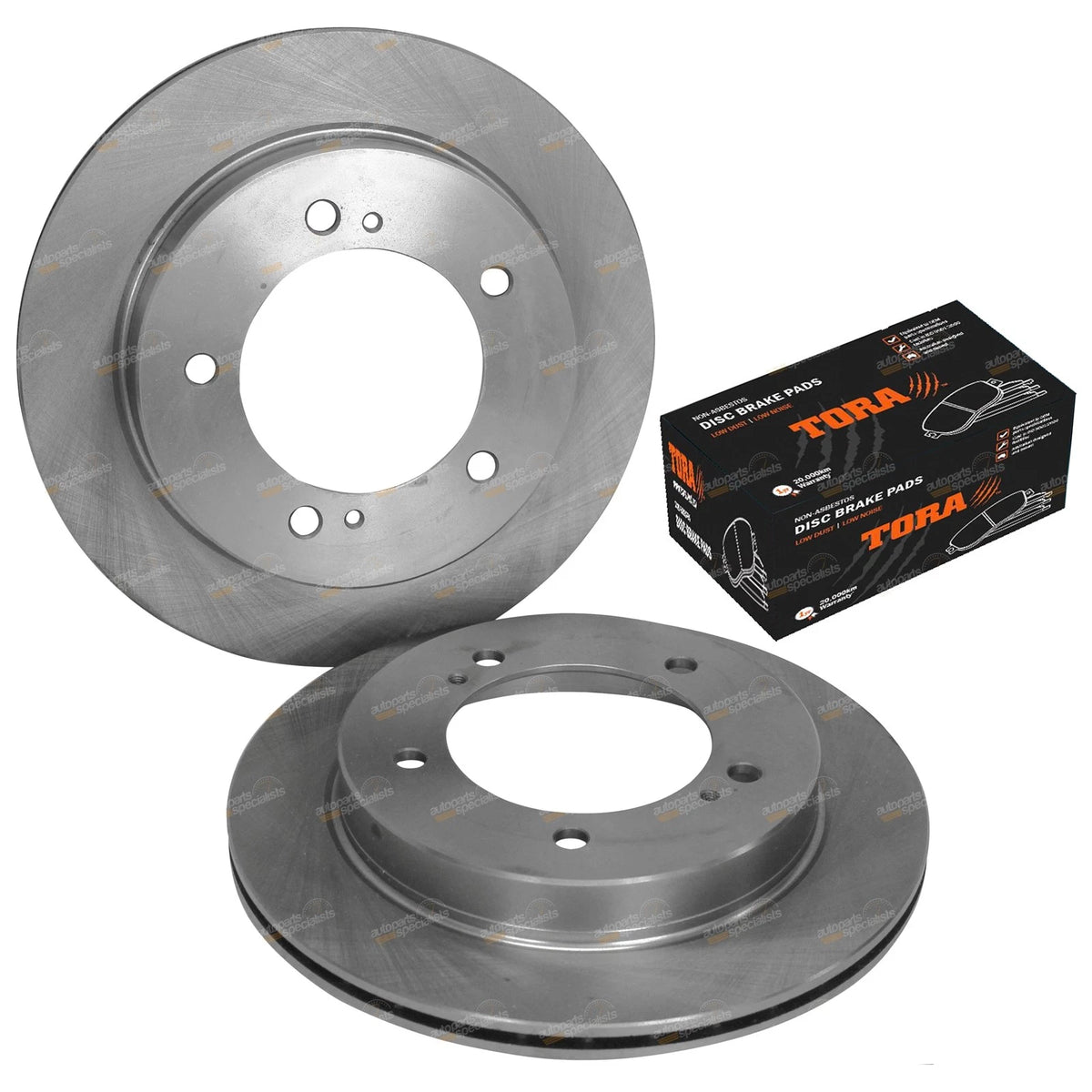 Front Disc Brake Rotors + Pads for Suzuki Vitara SE416 (1991–1998)