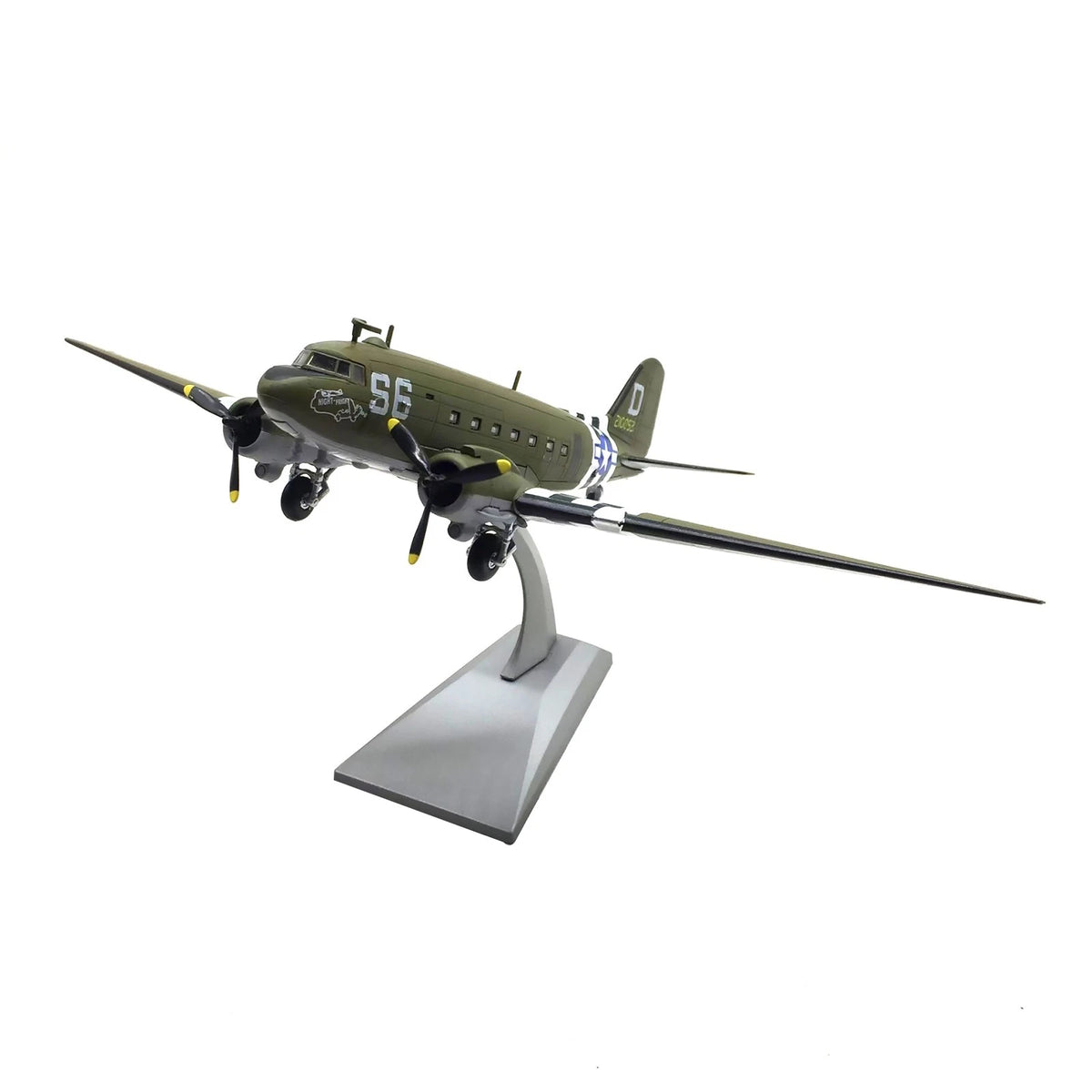 1/100 Douglas C-47 Transport Airplane Model Military Ornament