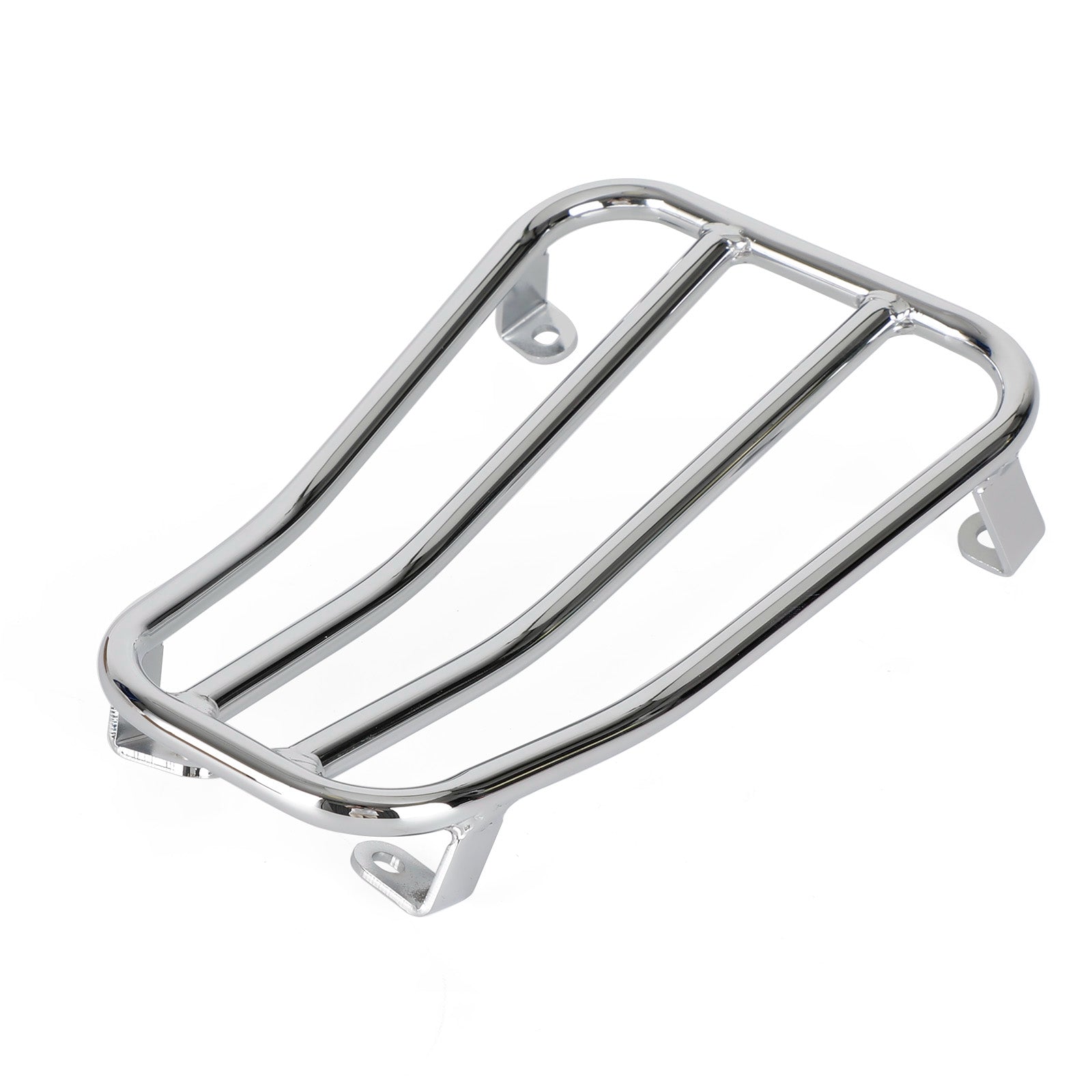 CHROME-PLATED FLOOR BOARD LUGGAGE CARRY SUPPORT RACK FOR VESPA GTS GTV GTL GT