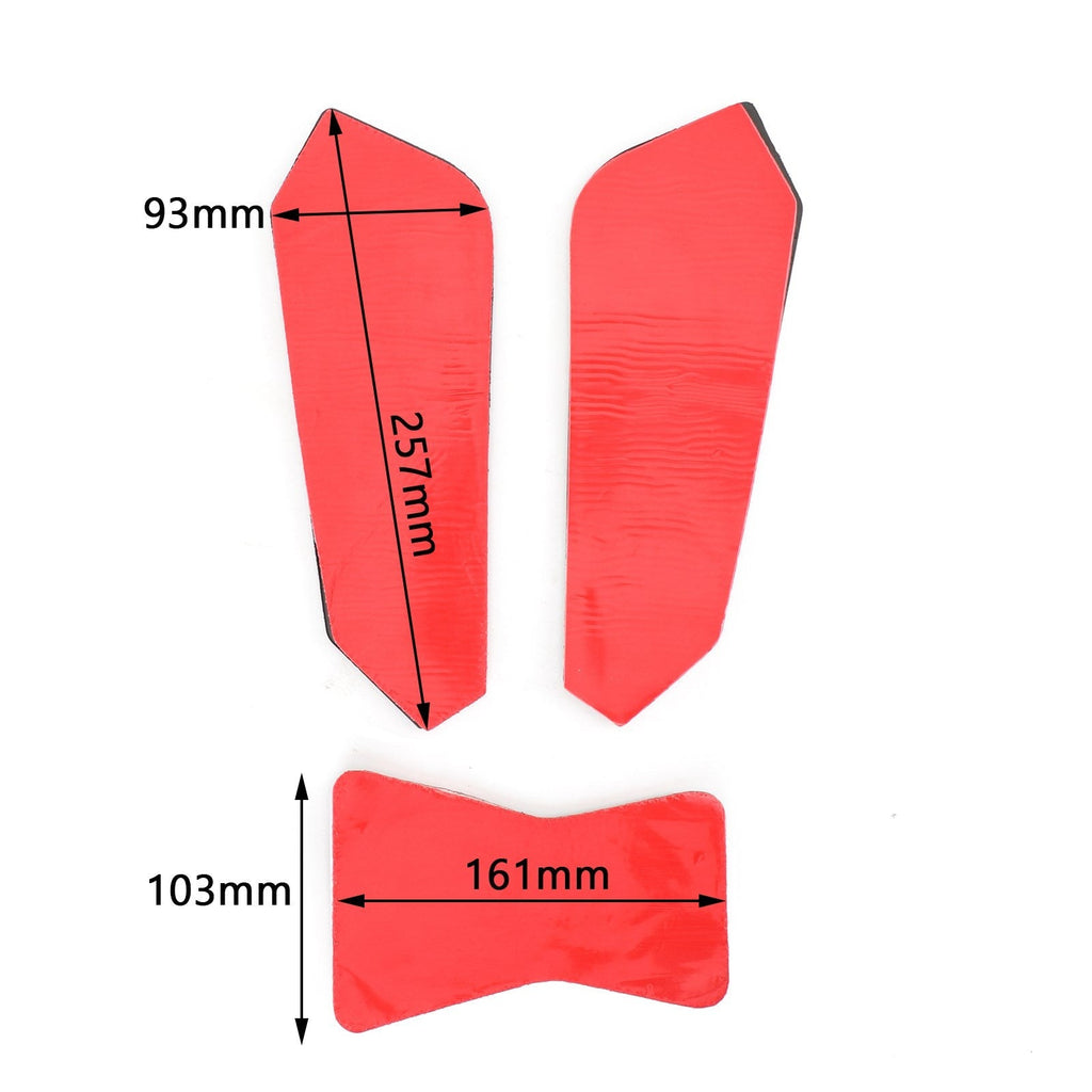 Tank Pads Traction Grips Protector 3-Piece Kit Fit For Bmw F750Gs F850Gs 18-20