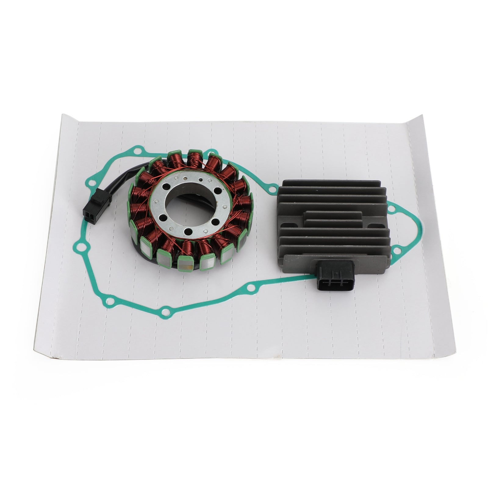 Regulator Stator Coil Gasket Kit For Kawasaki ER-6N ER-6F KLE 650 Ninja EX 06-11
