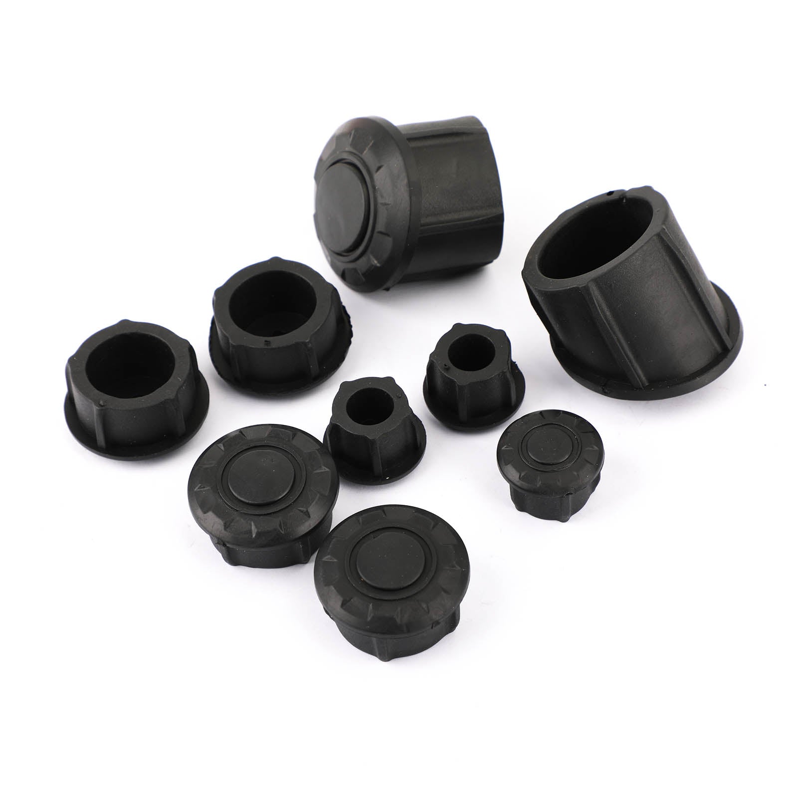 9 x SIDE FRAME COVER TUBE CAPS PLUGS Fit for BMW R1200GS R1250GS ADV 2014-2019