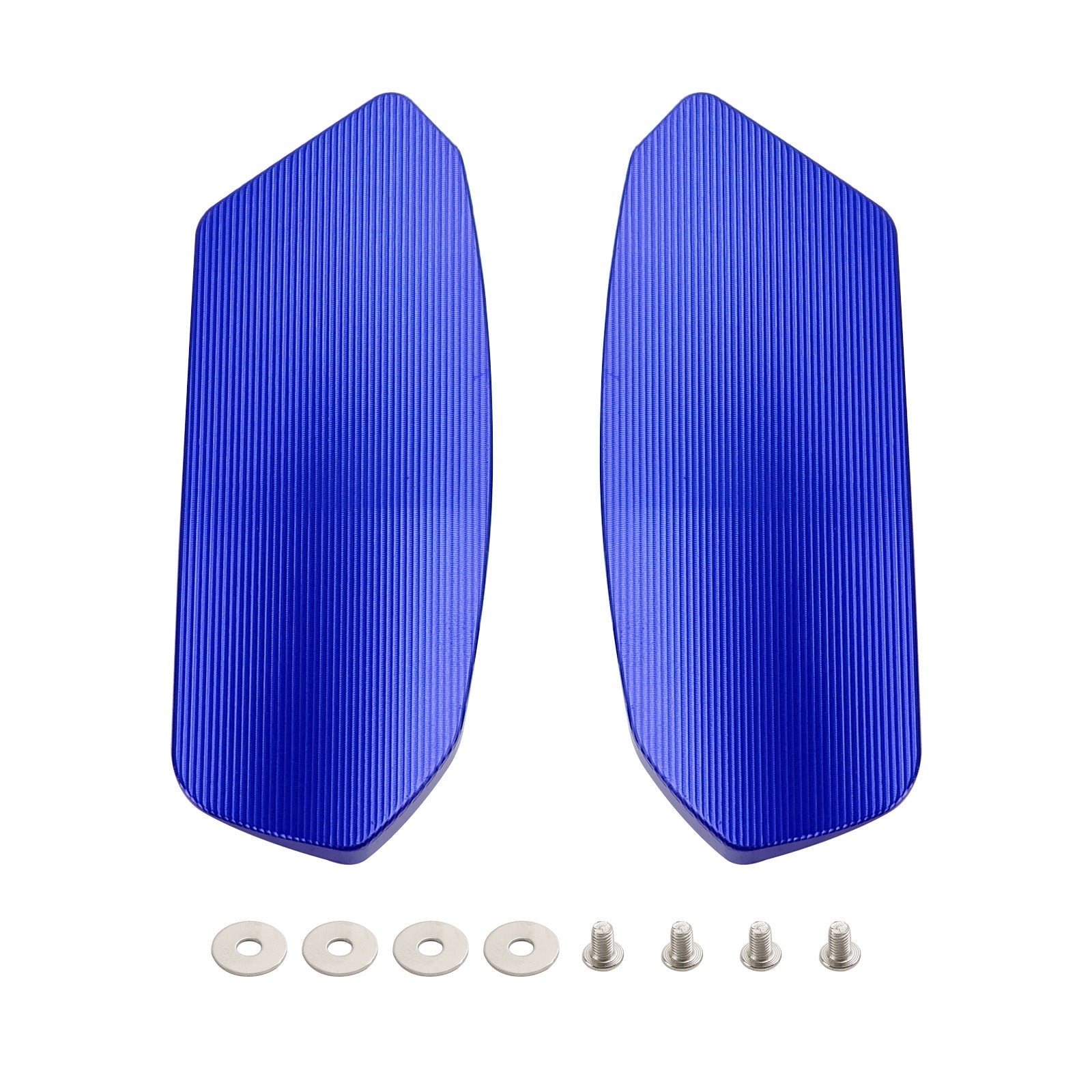 CNC mirror delete blanking block off plates fits Suzuki GSX-R 1000 2017-2024