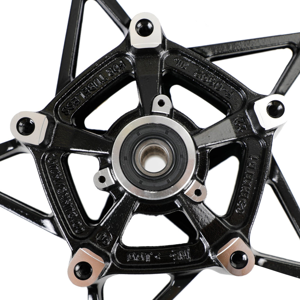 Forged Aluminum Alloy Rims Wheels for Kawasaki EX400 NINJA 400 Z400 2018-2023