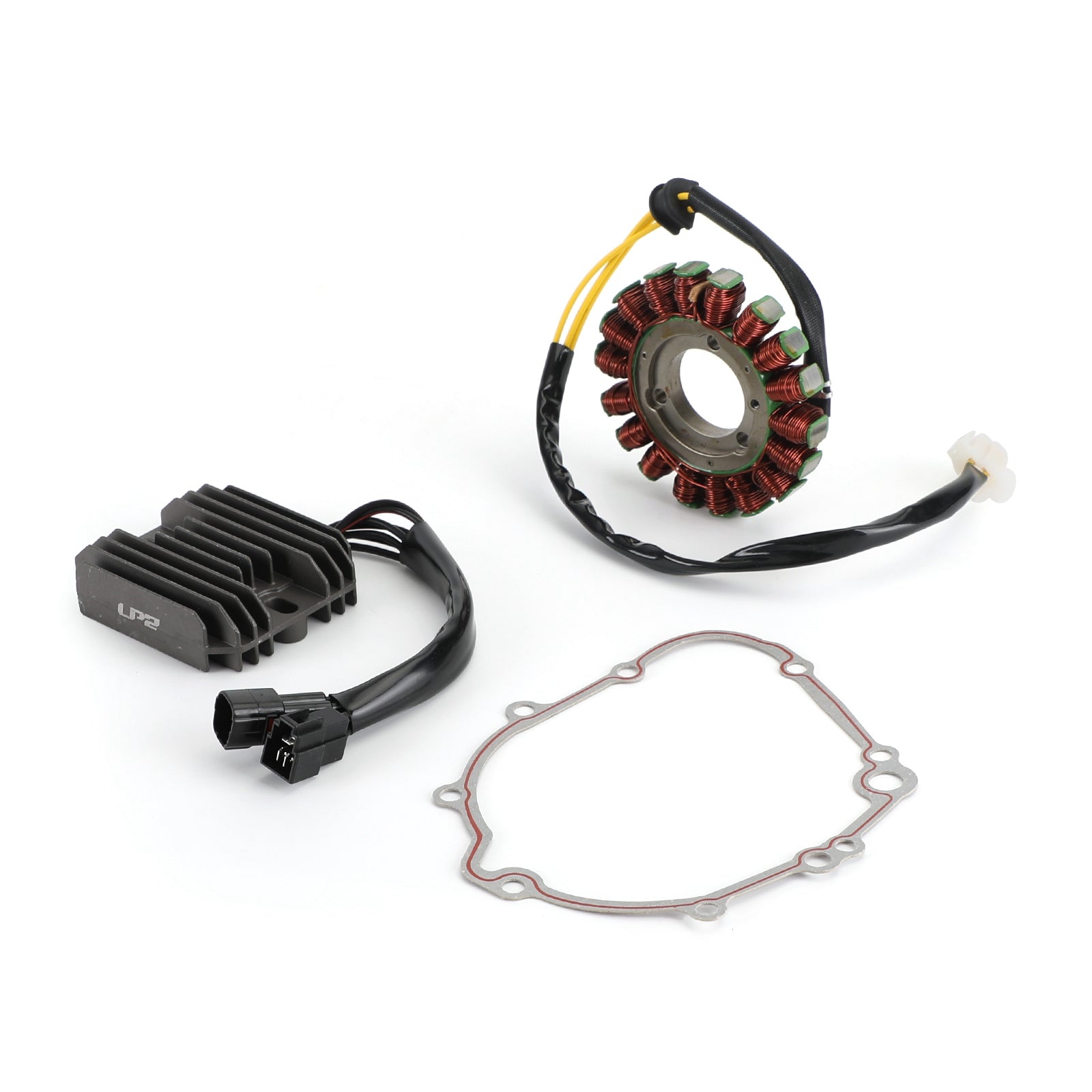 2006-2007 Suzuki GSXR 600 750 Magneto Coil Stator+Voltage Rectifier+Gasket