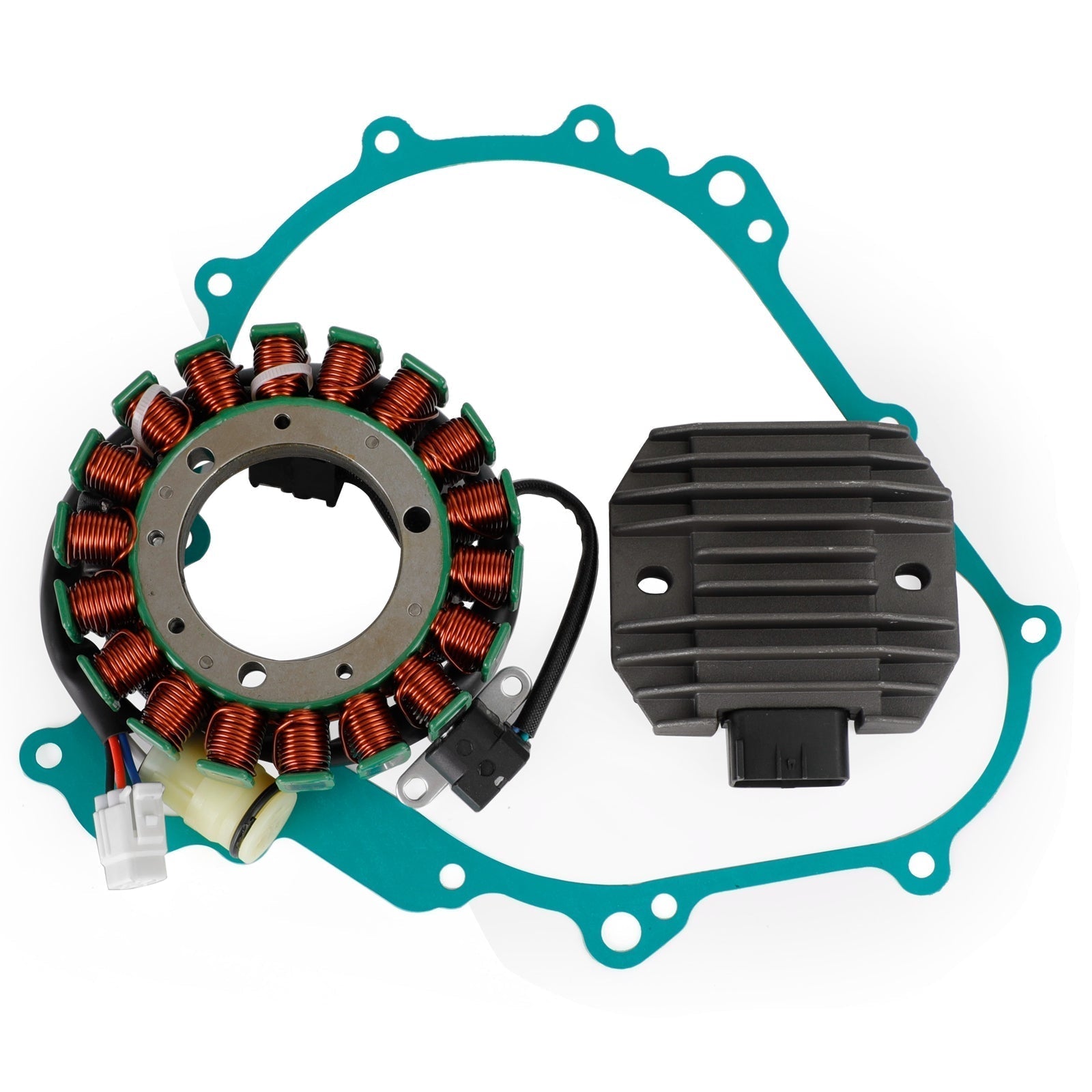 Generator Stator Regulator Rectifier Gasket Set For Yamaha Rhino 450 2006-2009 Fedex Express