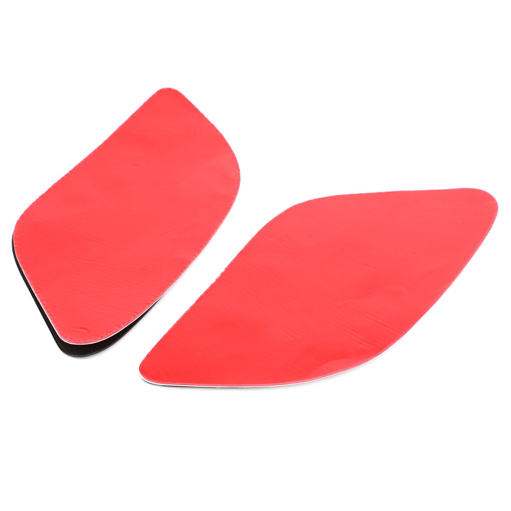 Pair Tank Protector Side Tankpad Fit For Yamaha R15 V3 2017-2020 Rubber Black