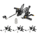 Rearsets Adjustable Foot Pegs Rest Fit for Kawasaki Ninja 250/400 2018-2022