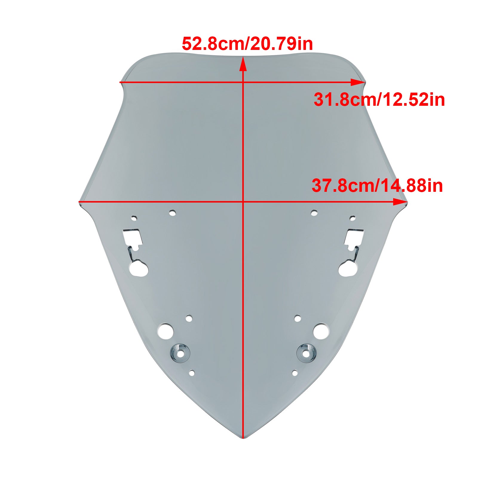 YAMAHA X-MAX 300 2017-2022 ABS Motorcycle Windshield WindScreen