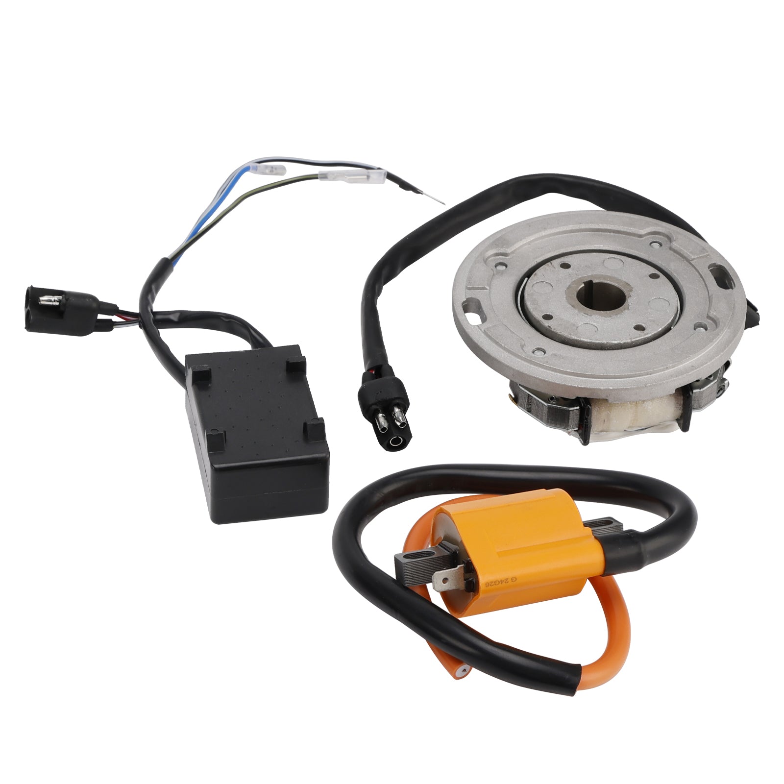 Ignition Coil Flywheel Rotor Stator CDI Kit For Suzuki RM80 RM85 1977-2023