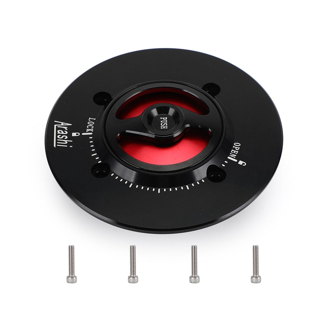 CNC Keyless Fuel Gas Tank Cap for Kawasaki EX400 Ninja 400 2018-2019