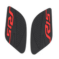 Pair Tank Protector Side Tankpad Fit For Yamaha R15 V3 2017-2020 Rubber Black