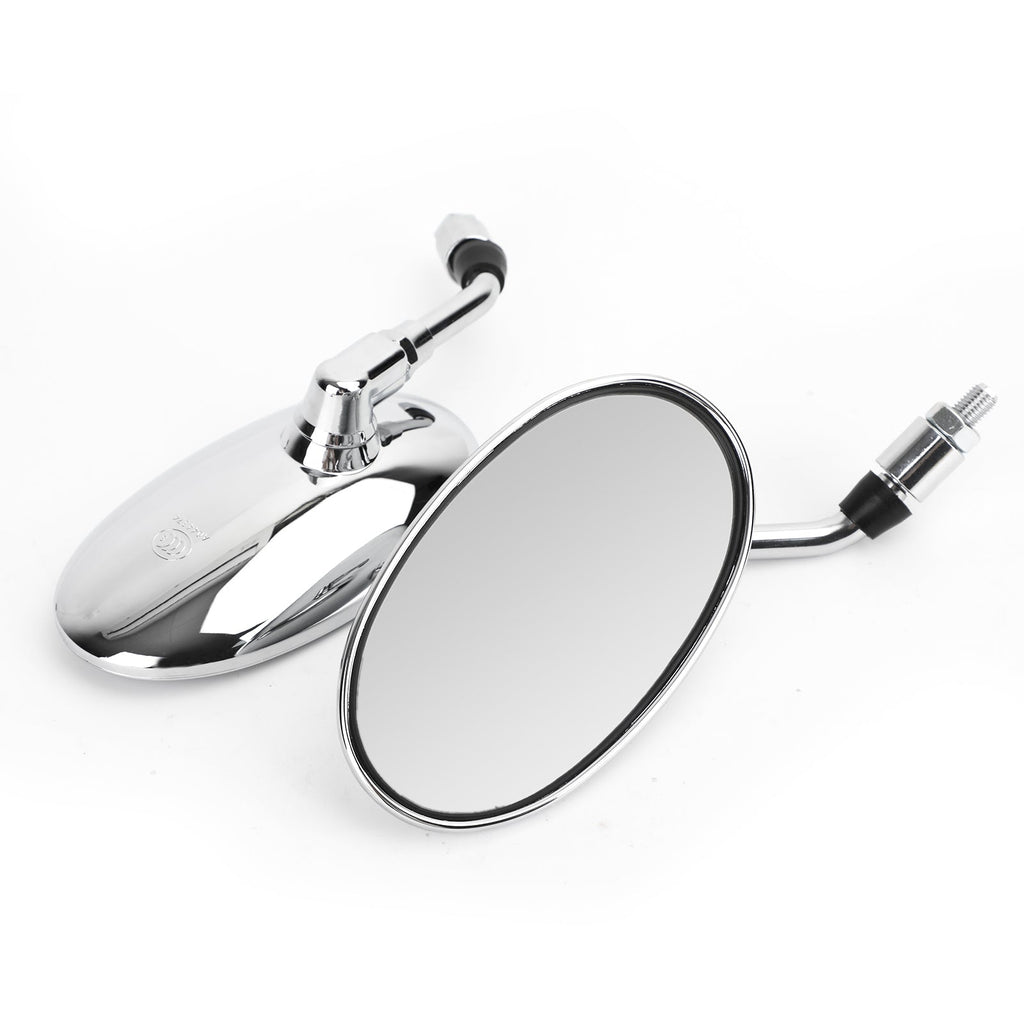 CHROME MIRRORS Fit for Honda VT 400 500 600 700 750 800 1100 Shadow VF750 Magna