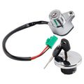 Ignition Key Switch Fuel Cap Lock Set For Suzuki Savage 650 Boulevard S40 86-19