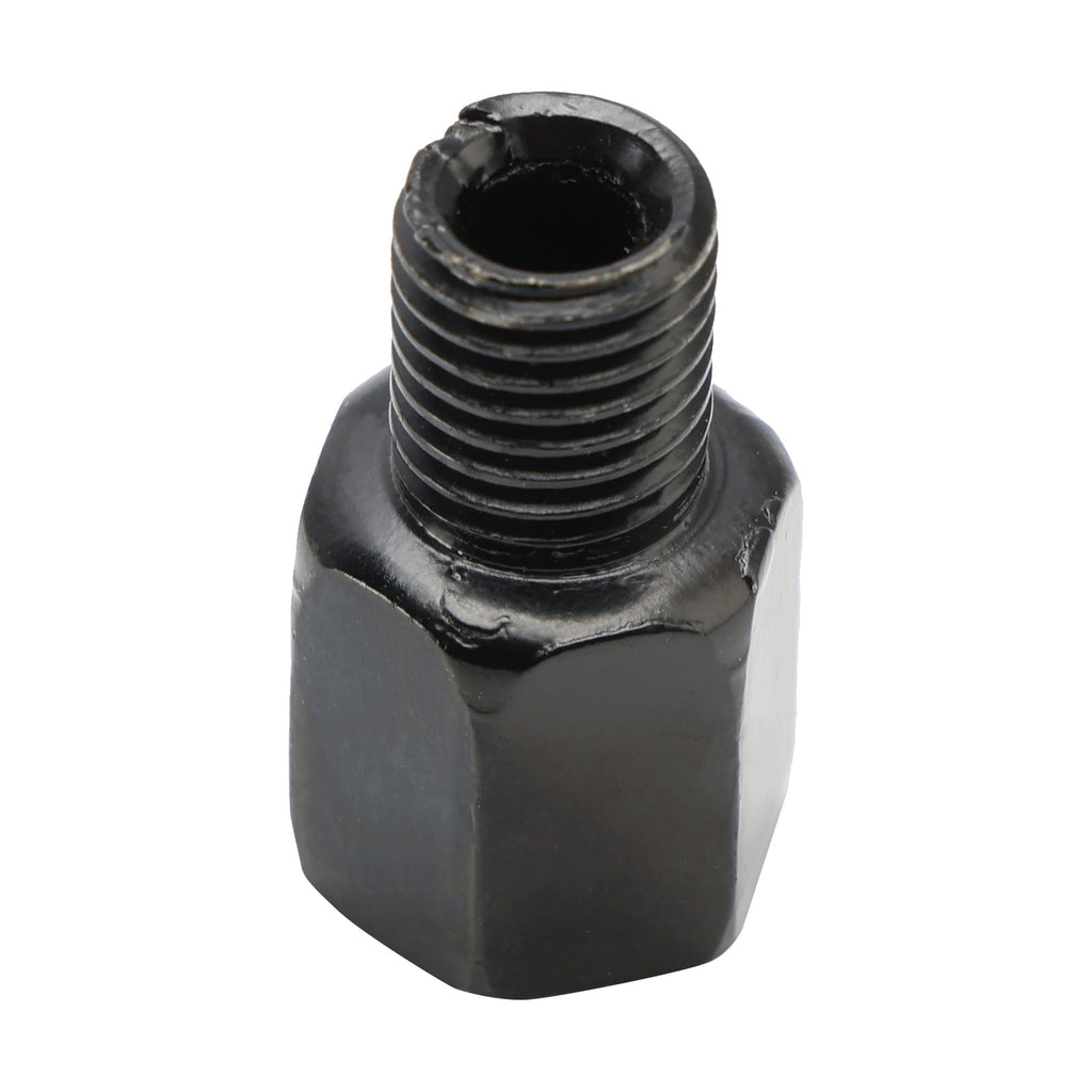 MOTORCYCLE MIRROR ADAPTORS 10MM LEFT HAND FEMALE TO 10MM RIGHT HAND MALE THREAD