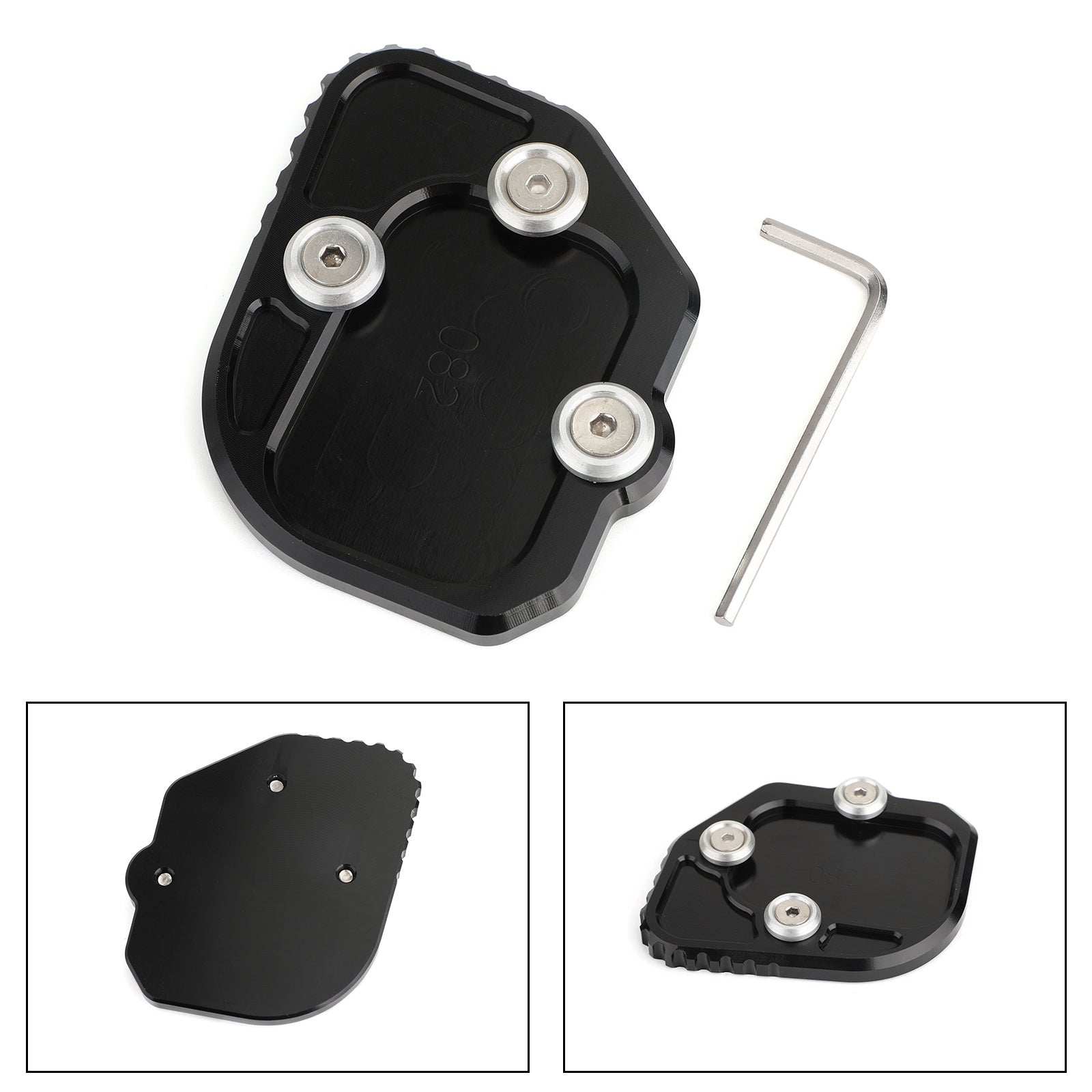 Kickstand Sidestand Enlarge Plate Pad for BMW C400X C400GT 2019 2020 2021