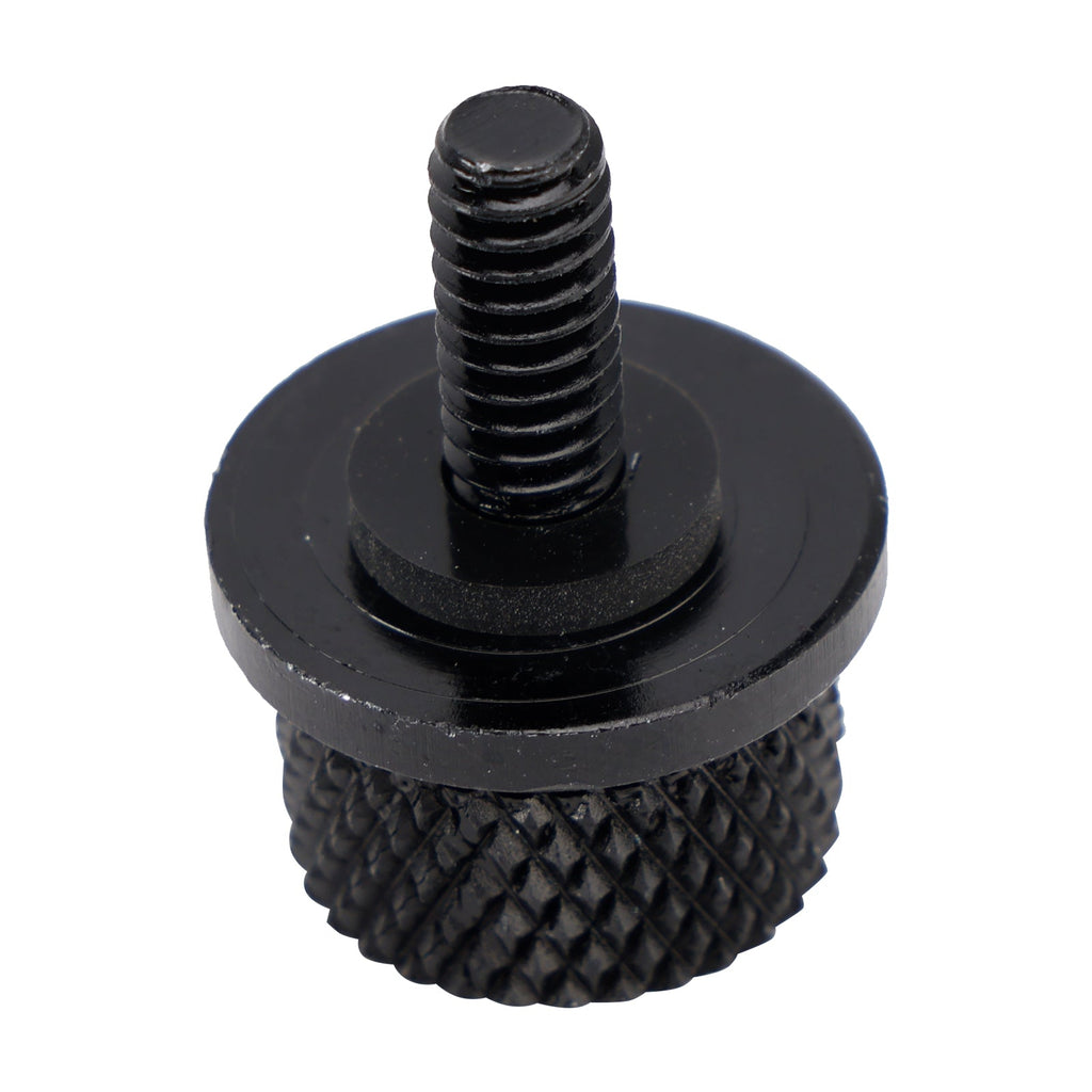 1/4"-20 Black Seat Bolt Screw Plate Release Kit For Touring Softail Dyna 96-23