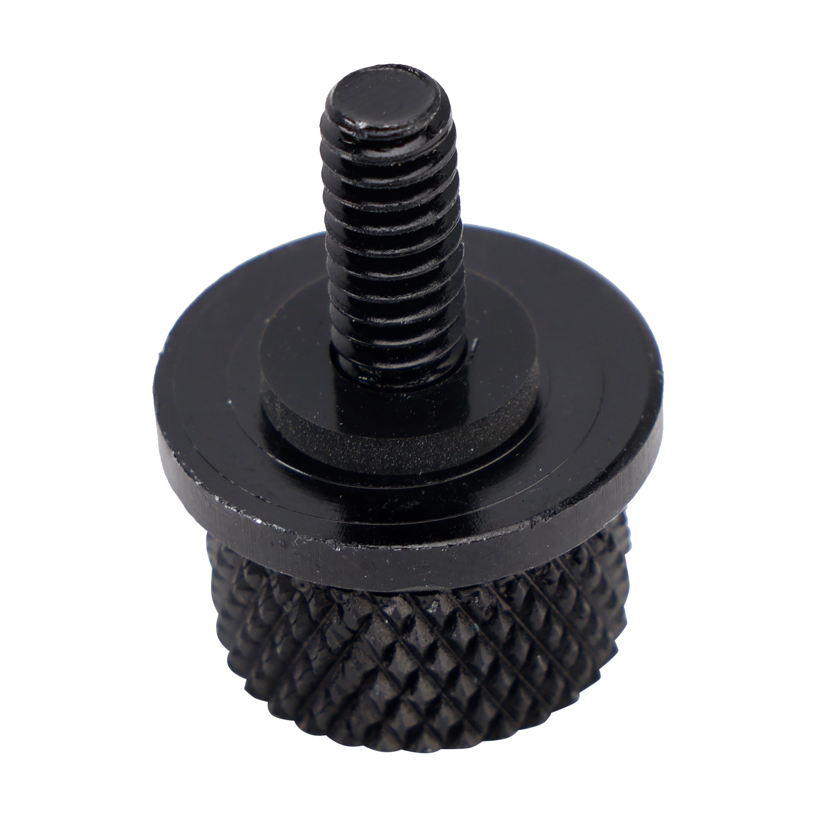 1/4"-20 Black Seat Bolt Screw Plate Release Kit For Touring Softail Dyna 96-23