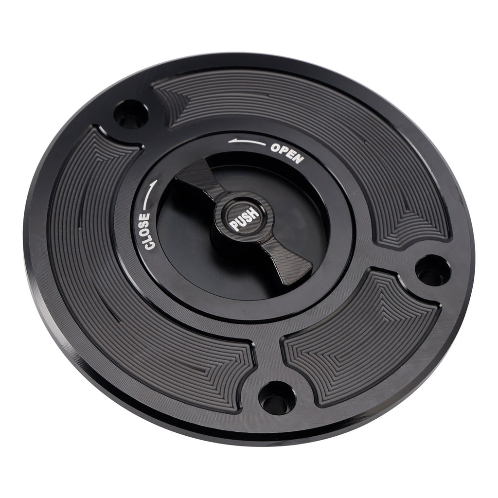 QUICK-TURN TANK GAS FUEL CAP FOR KAWASAKI ZX-10R ZX10R 2004-2005 Z1000 2003-2006