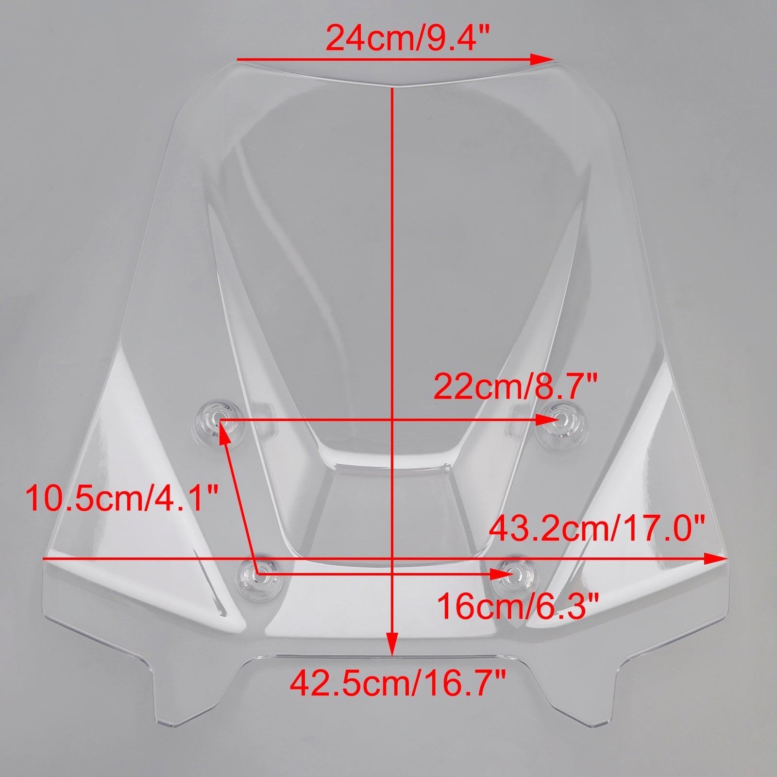 2024-2025 BMW R1300GS ADV Windshield WindScreen