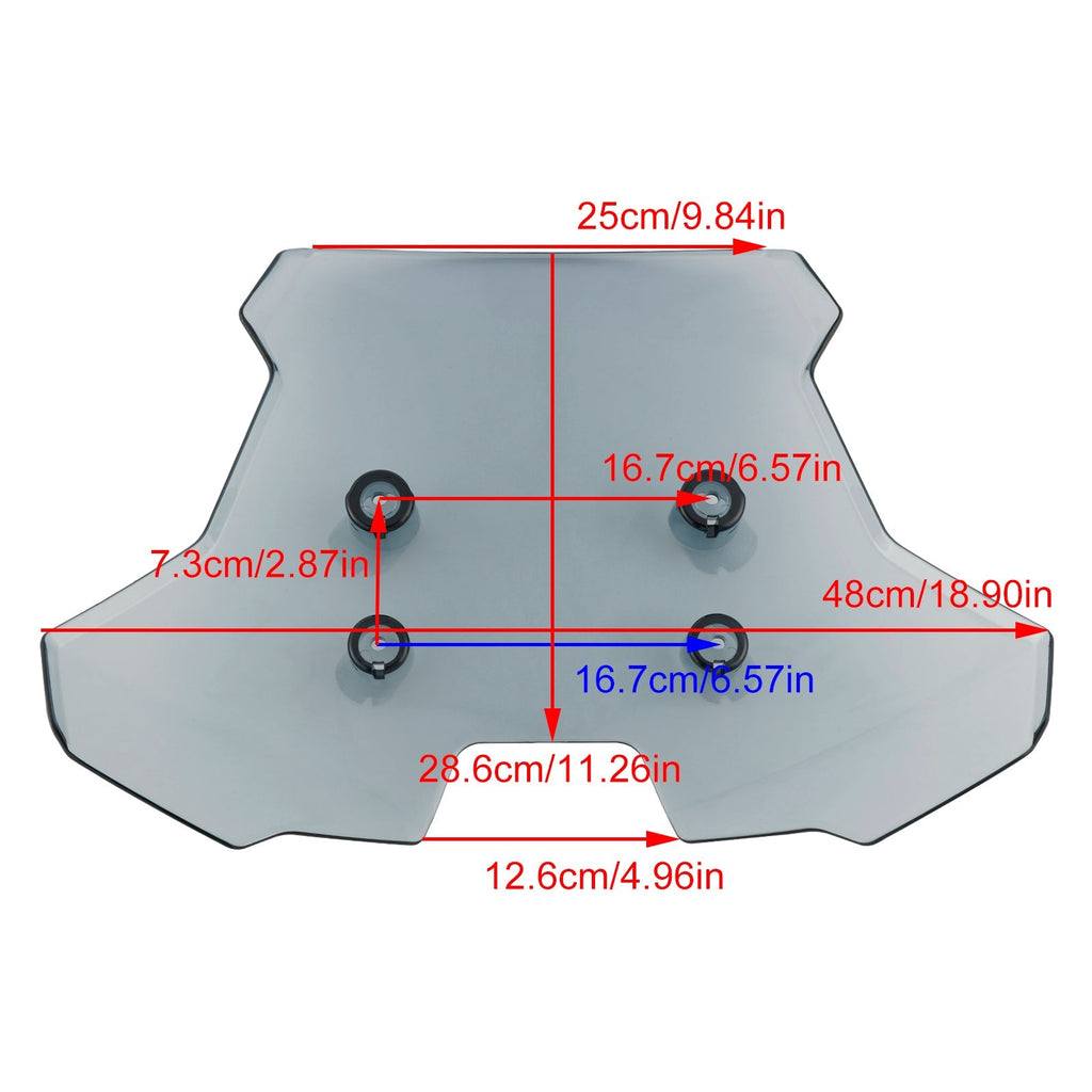 Suzuki V-STROM 800/DE/DE ADV/Touring 2023-2024 Windshield WindScreen