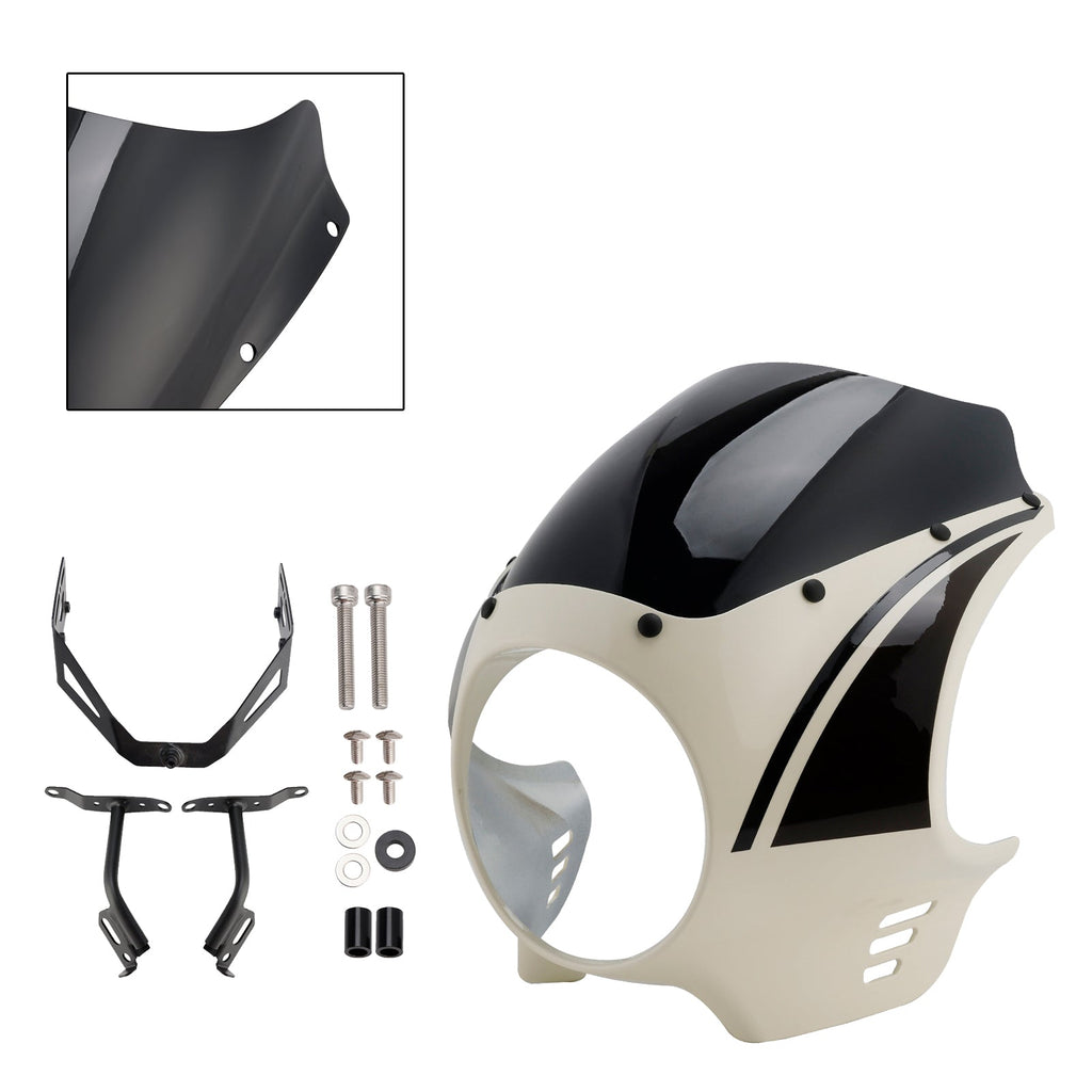 2022-2025 Yamaha XSR900 Headlight Fairing Windshield WindScreen