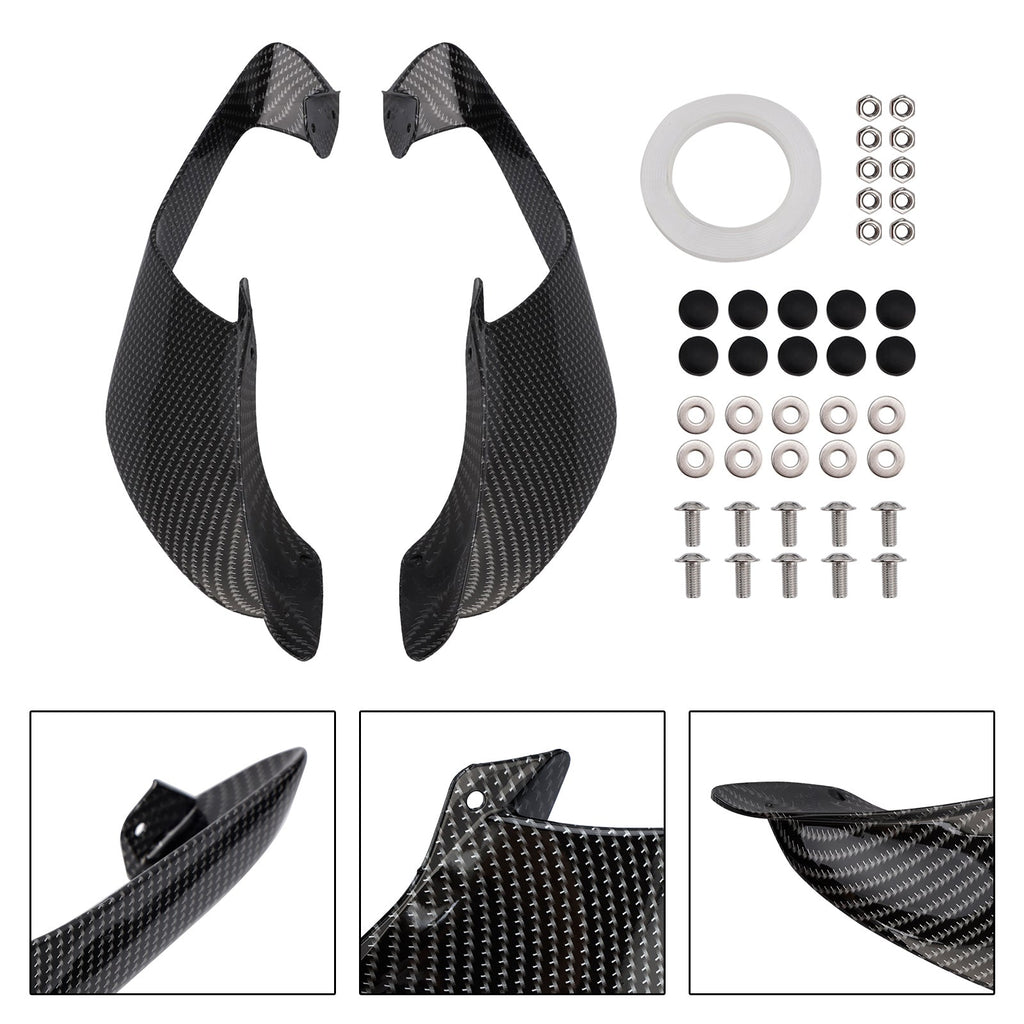 2021-2024 Yamaha YZF R1 R1M Front Side Winglets Wings Spoiler Fairing