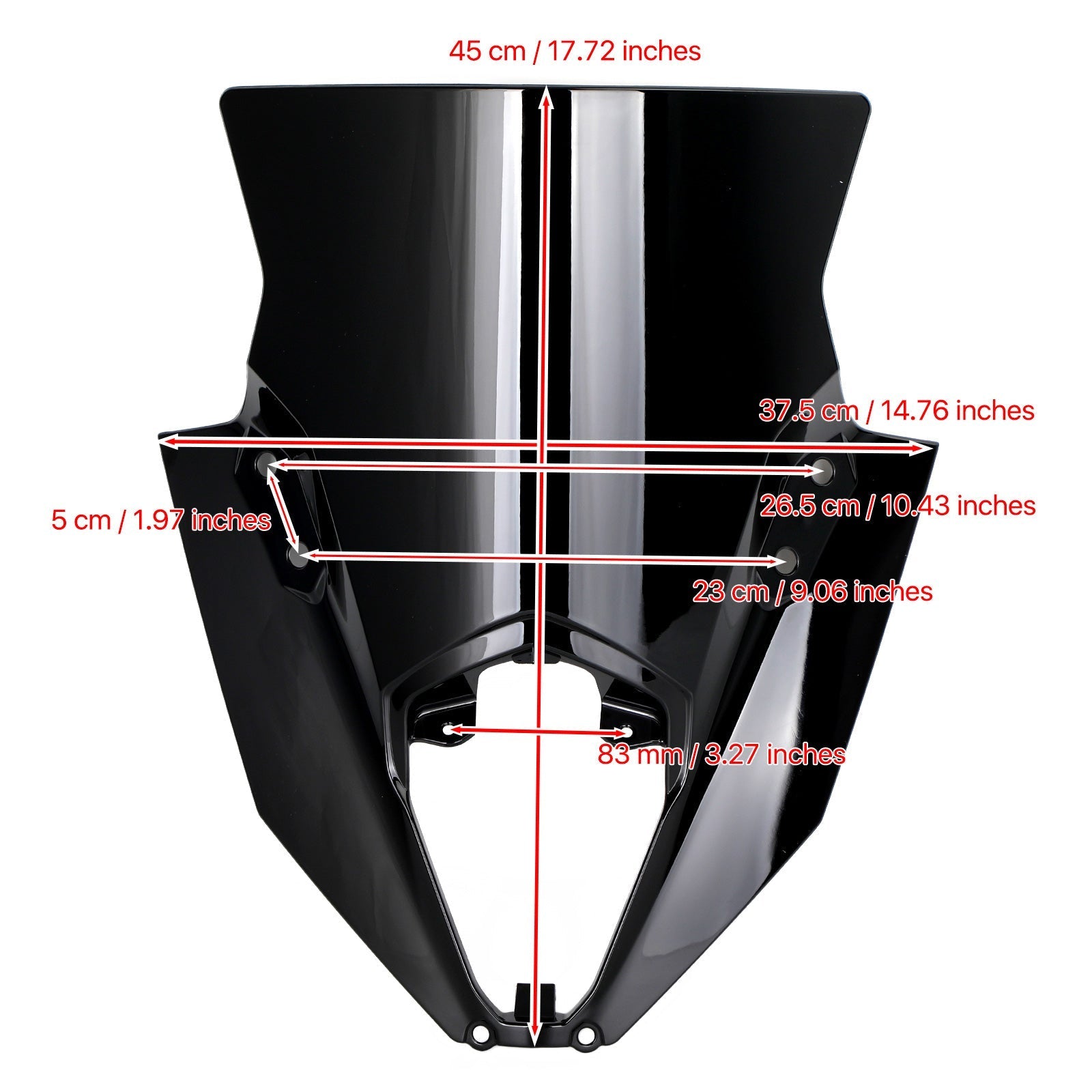 2020-2025 Kawasaki NINJA 650 ER6F Windshield Windscreen Protector