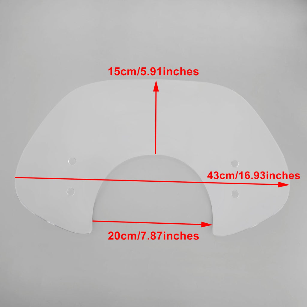 Vespa GTS250 GTS300 2017-2022 Short Windshield WindScreen