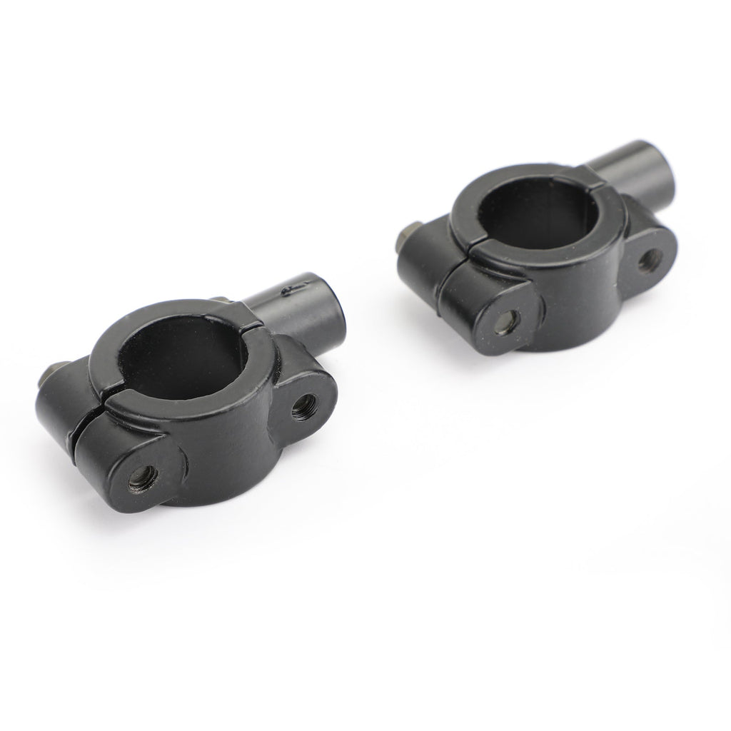 7/8'' Motorcycle Handlebar Mirror Adaptor Clamp Mount Bracket 8mm CW Aluminium