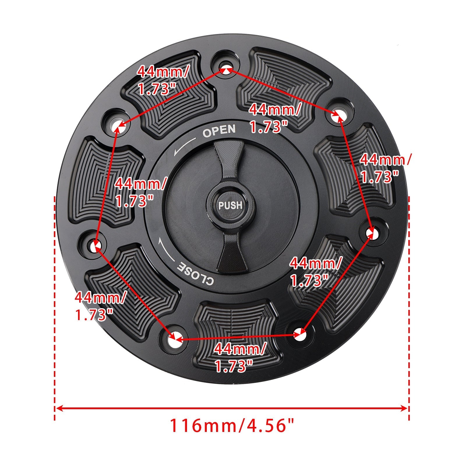 Quick Release Fuel Gas Tank Cap For 2018-2020 Duk-e 790 / 2020-2021 Duk-e 890