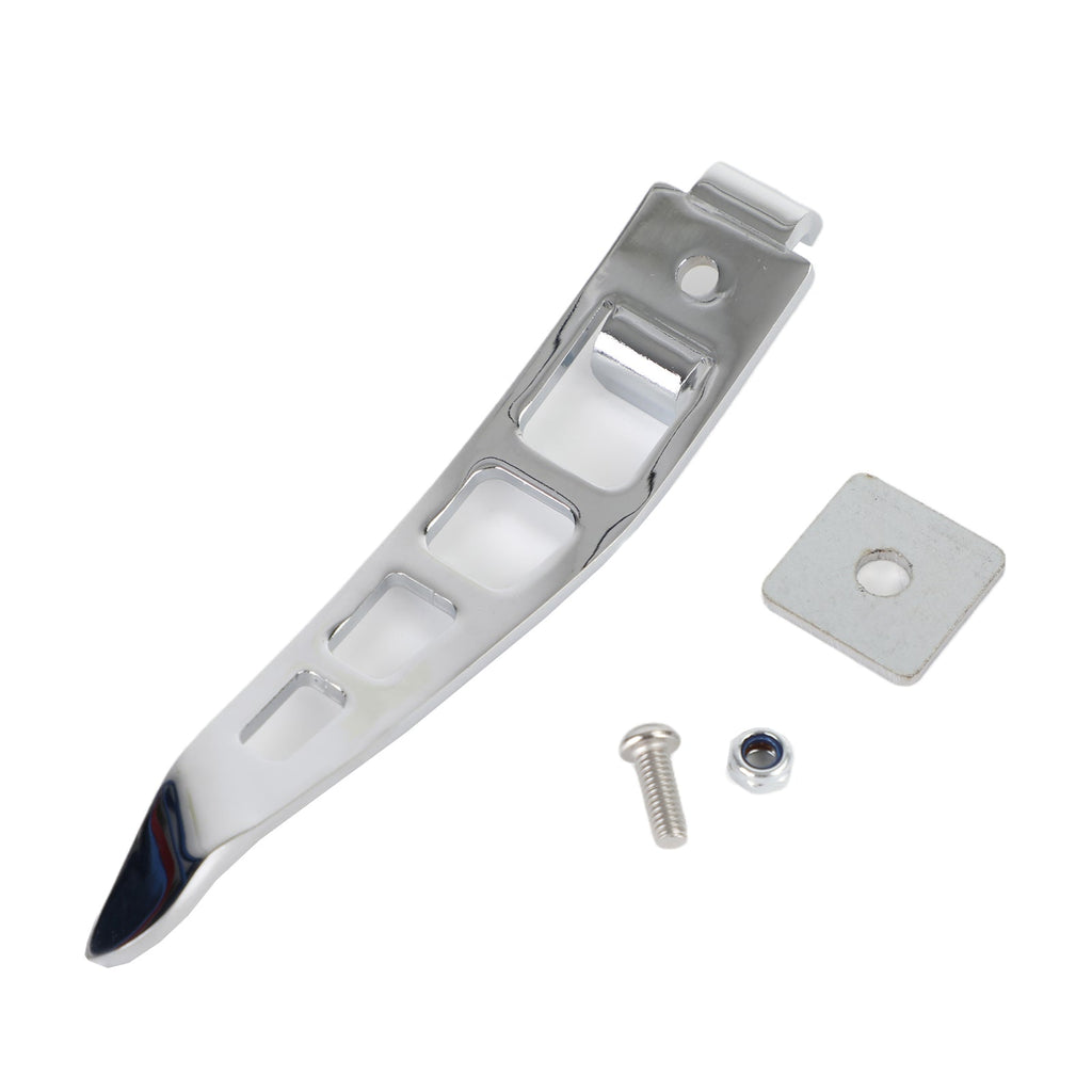 Motorcycle Stand Kickstand Extension Chrome Fit For Harley Dyna Glide 93-17