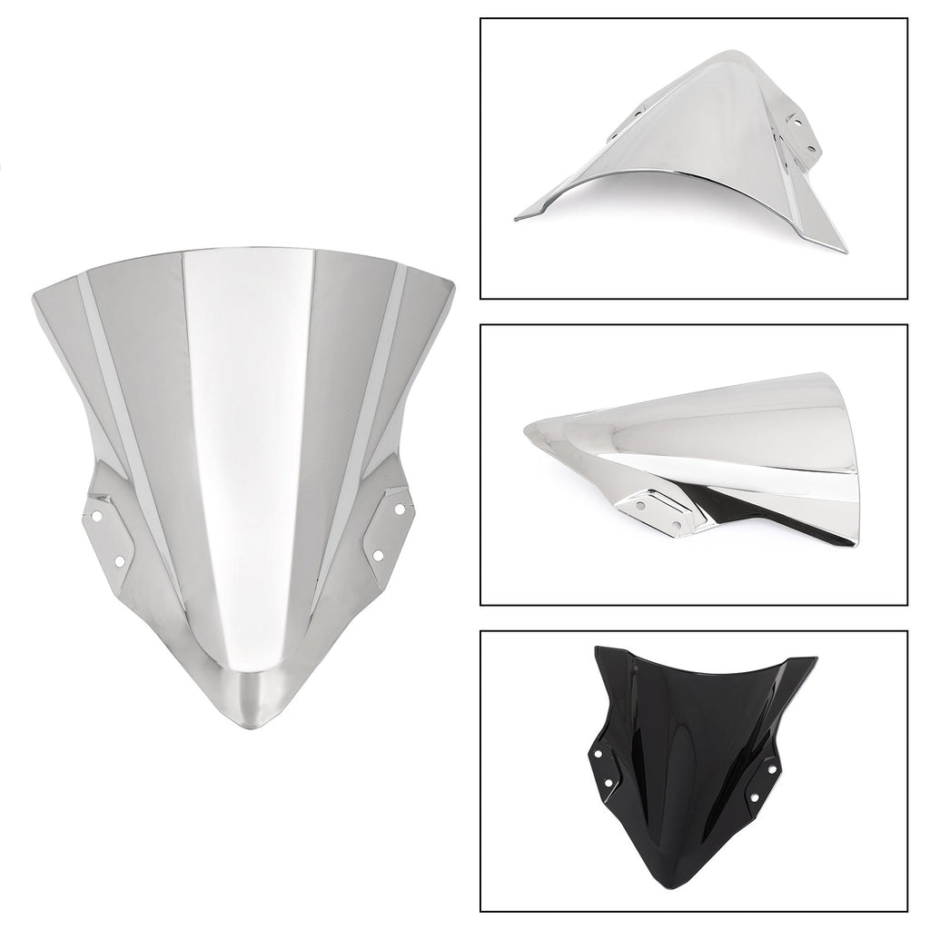 ABS Plastic Motorcycle Windshield Windscreen For Kawasaki 2018-2022 Ninja 400