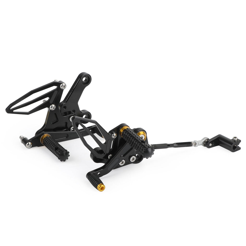 Rearsets Adjustable Foot Pegs Rest Fit for Kawasaki Ninja 250/400 2018-2022