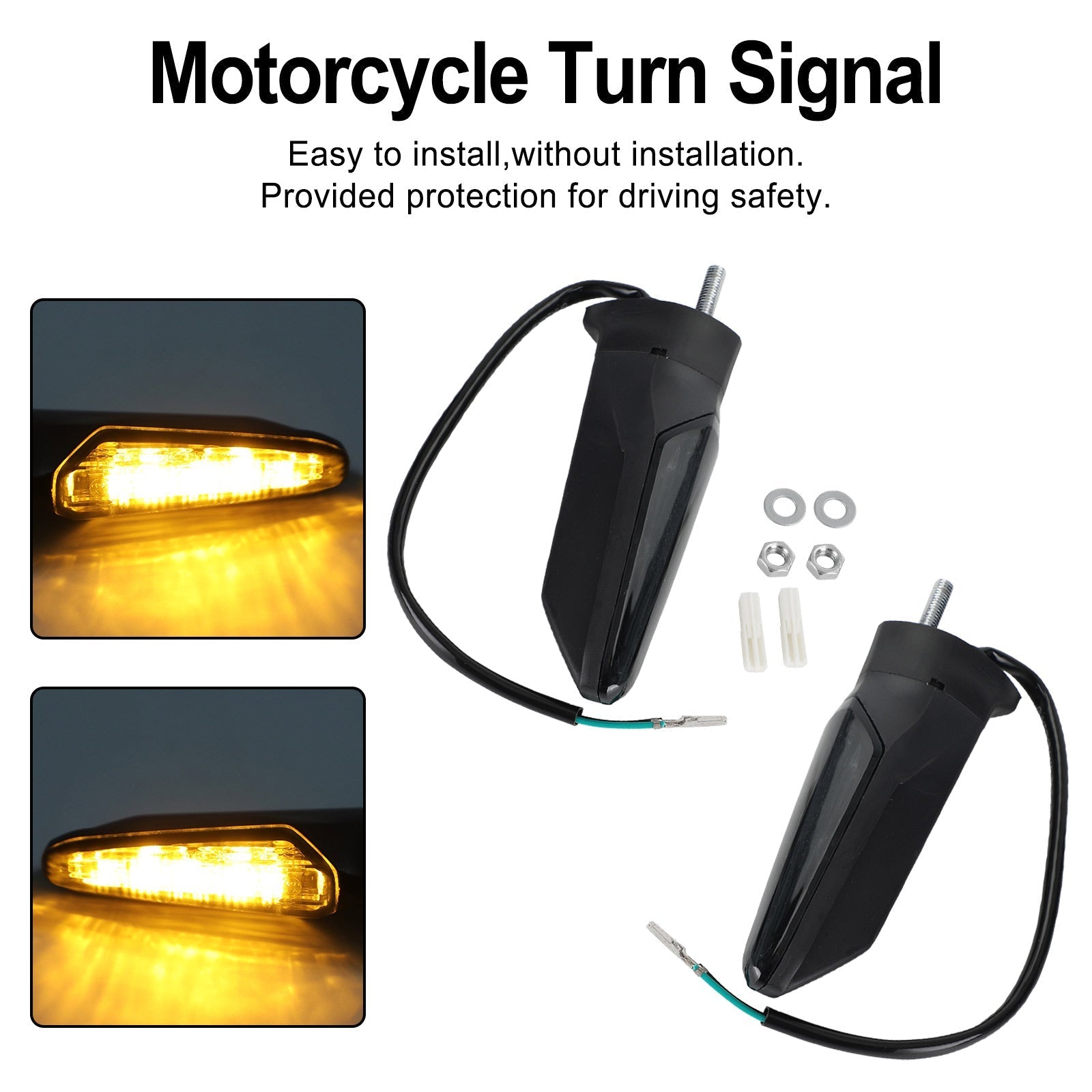 Front Rear LED Turn Signal Light For HONDA CRF1000L Africa Twin 2015-2017