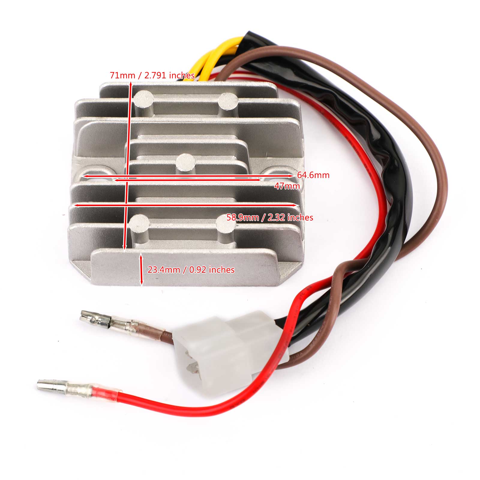 Voltage Regulator Fit for Kawasaki KLT200 KLT250 KZ250 KZ440 KZ650 KZ750 80-83