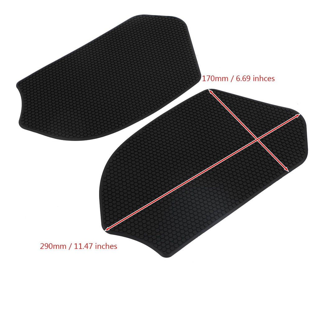 Tank Pads Traction Grips Protector Fit for Suzuki GSXR 600 GSX-R 750 2011-2017