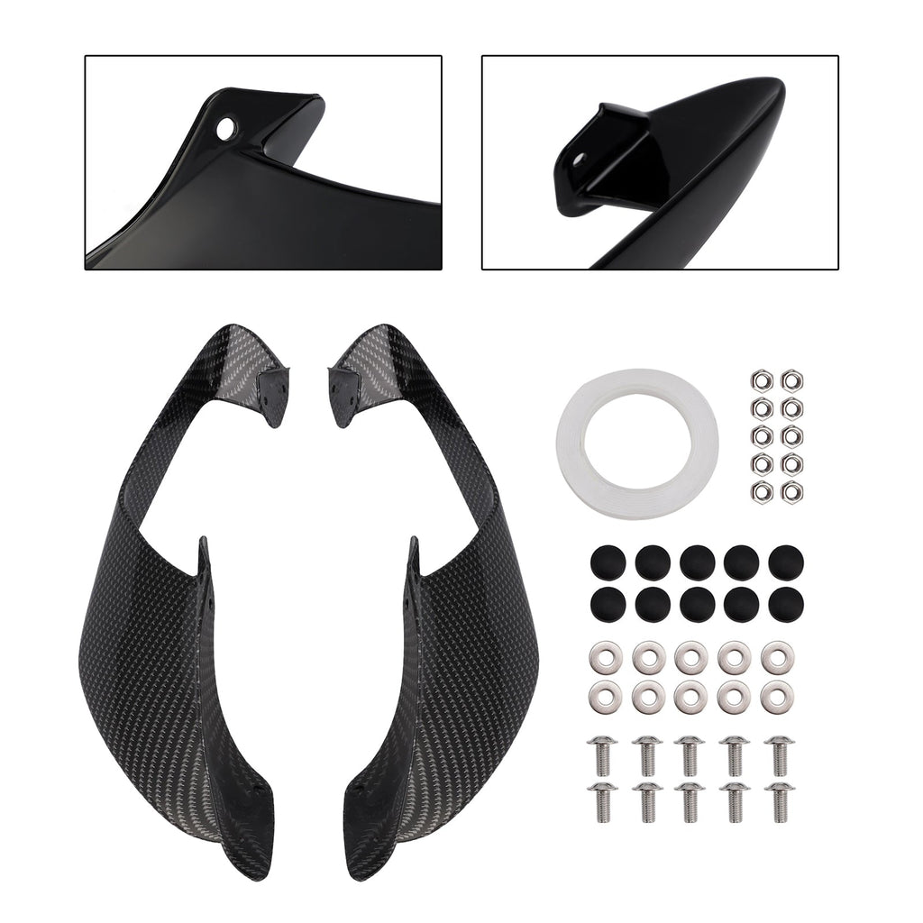 2021-2024 Yamaha YZF R1 R1M Front Side Winglets Wings Spoiler Fairing