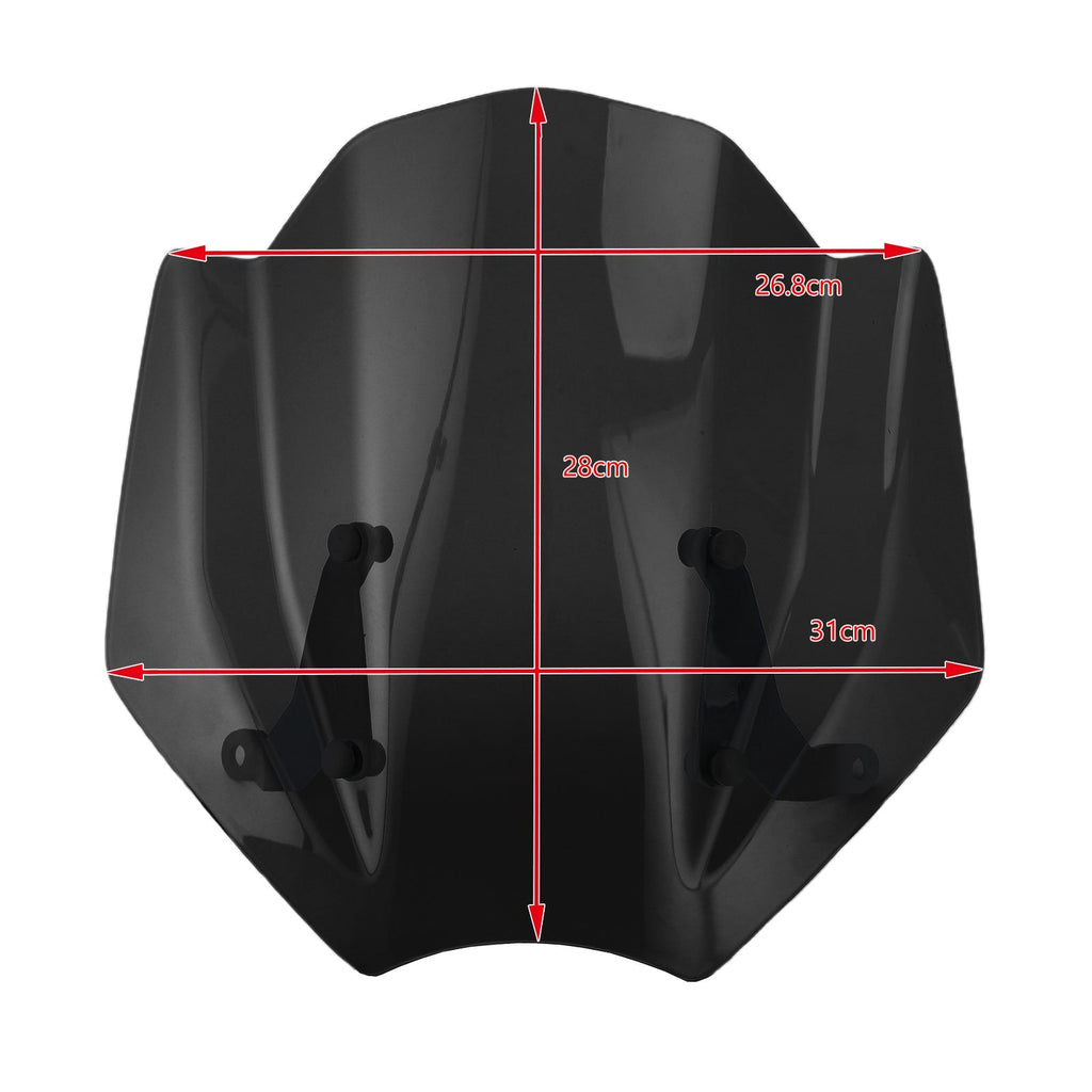New ABS Motorcycle Windshield WindScreen for Triumph Trident 660 2021