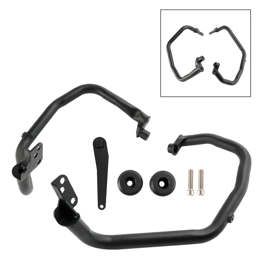 Engine Guard Crash Bar Frame Protector Bumper Black For Tr Rocket 3 Gt 2020-2025