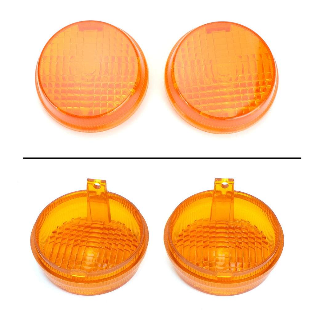 Turn Signal Light Lenses Cover For Honda Shadow Spirit VT750 Vulcan VN