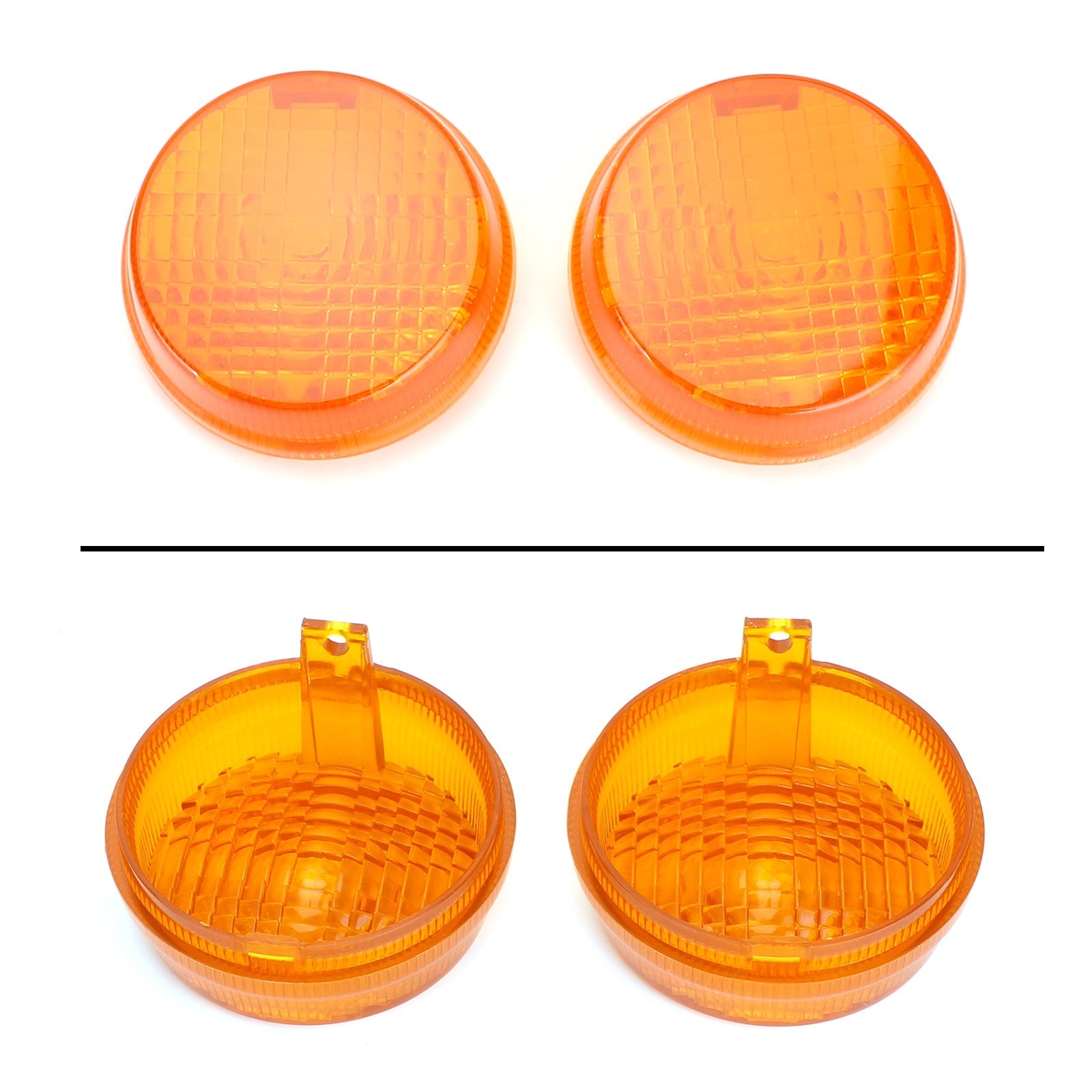 Turn Signal Light Lenses Cover For Honda Shadow Spirit VT750 Vulcan VN