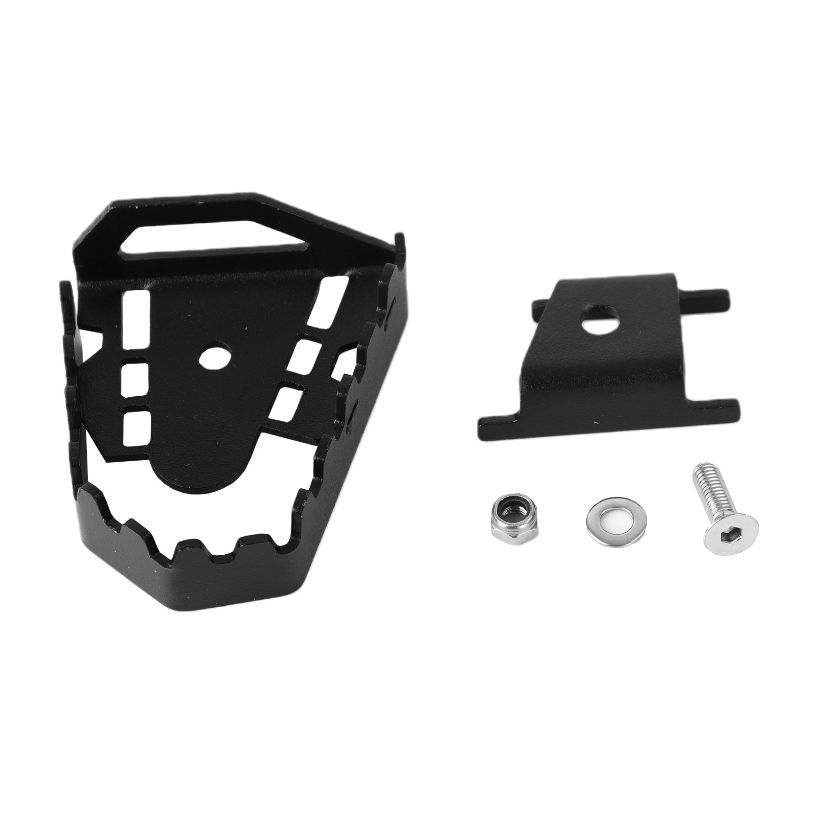 Rear Brake Enlarger Lever Pedal Extension Aluminium For F850Gs F750Gs 08-16 Silver