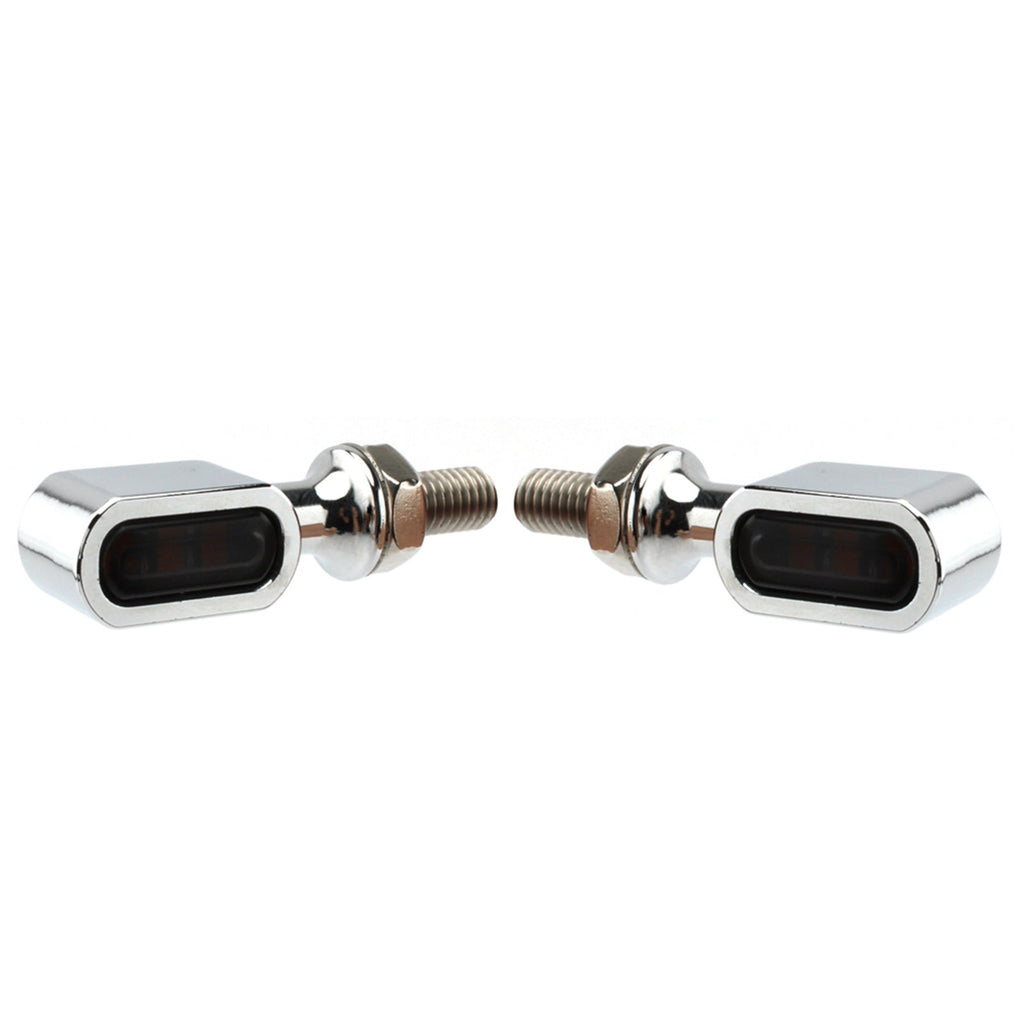 LED Rear Mini Turn Signal Indicator For Sportster Touring Dyna Softail